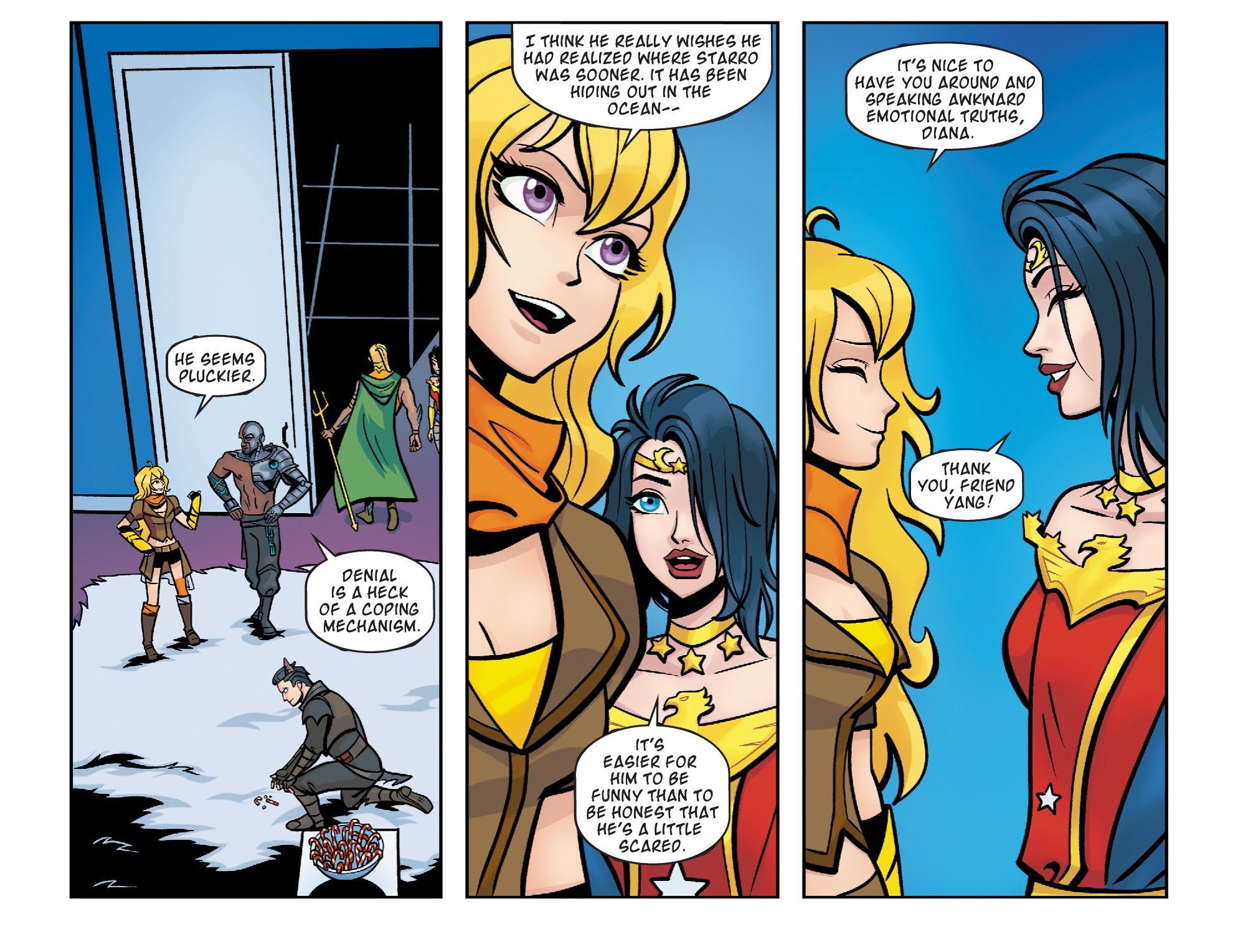 Read online RWBY/Justice League comic -  Issue #10 - 7