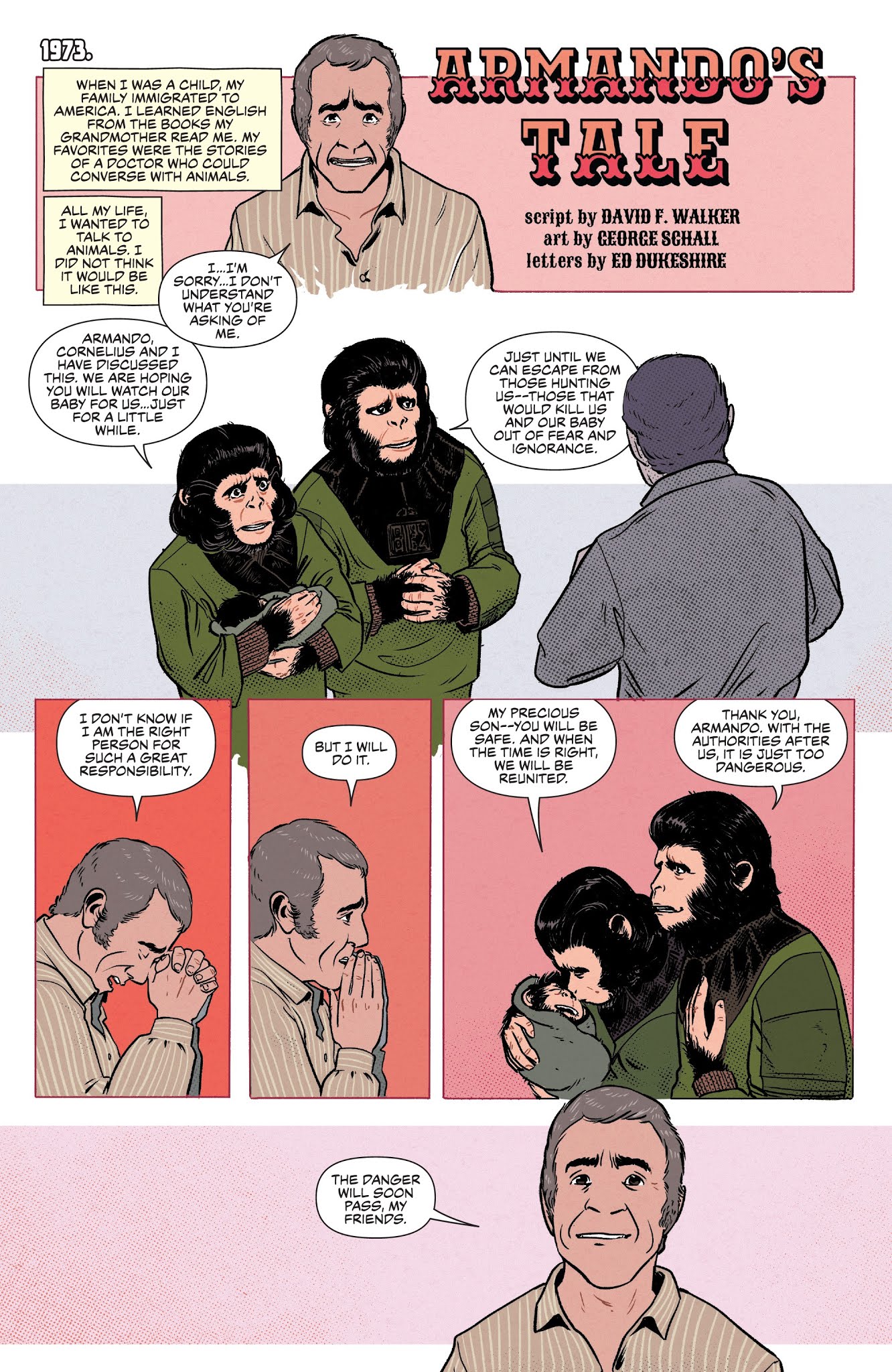 Read online Planet of the Apes: The Time of Man comic -  Issue # Full - 3