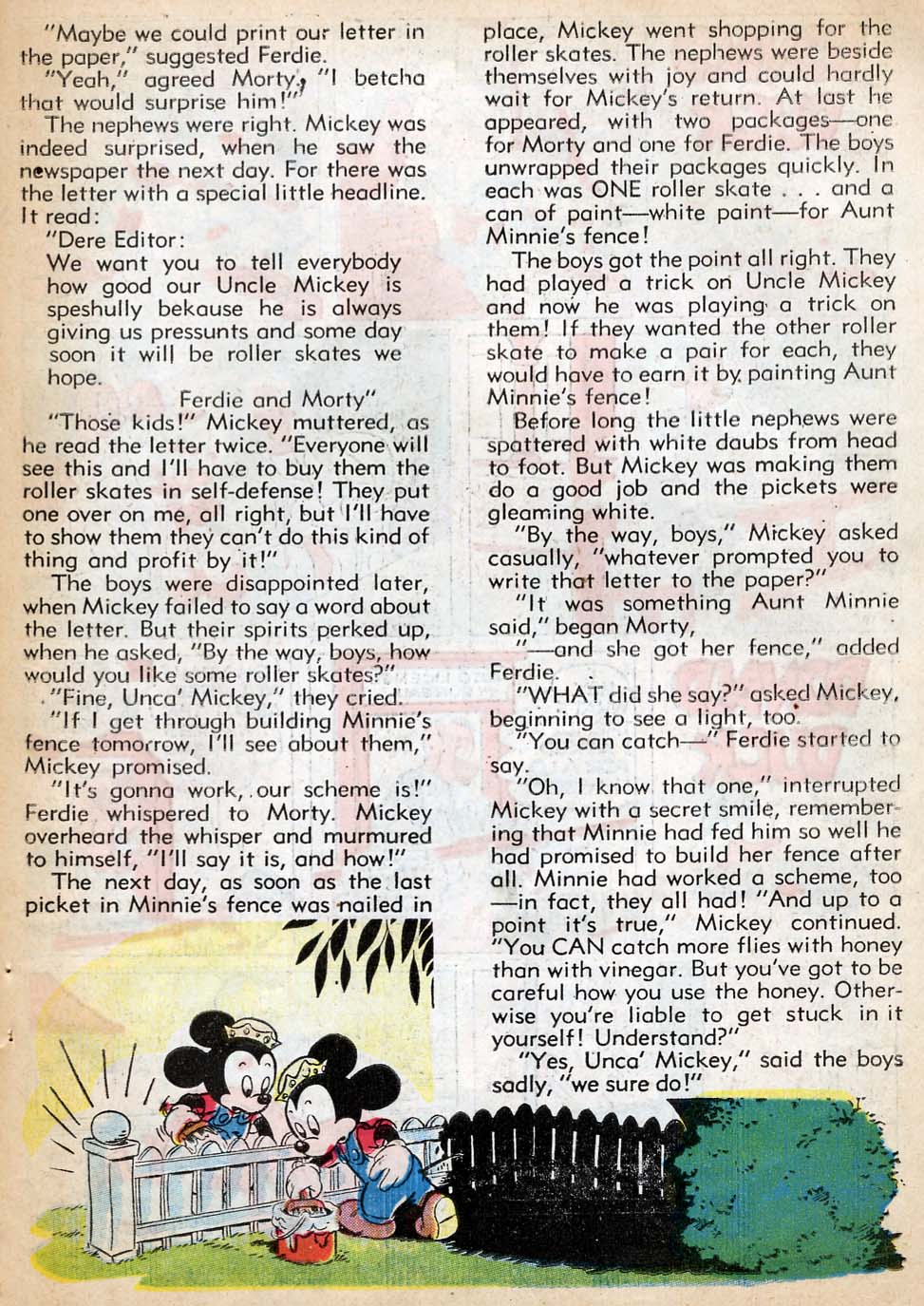 Read online Walt Disney's Comics and Stories comic -  Issue #101 - 35