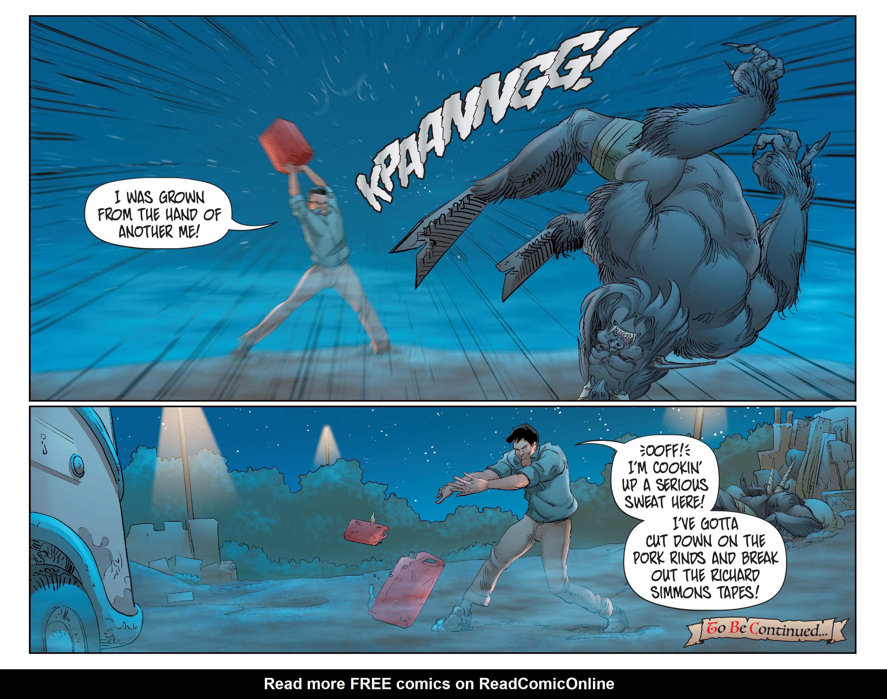 Read online Evil Dead 2: Revenge of Krampus comic -  Issue #1 - 22