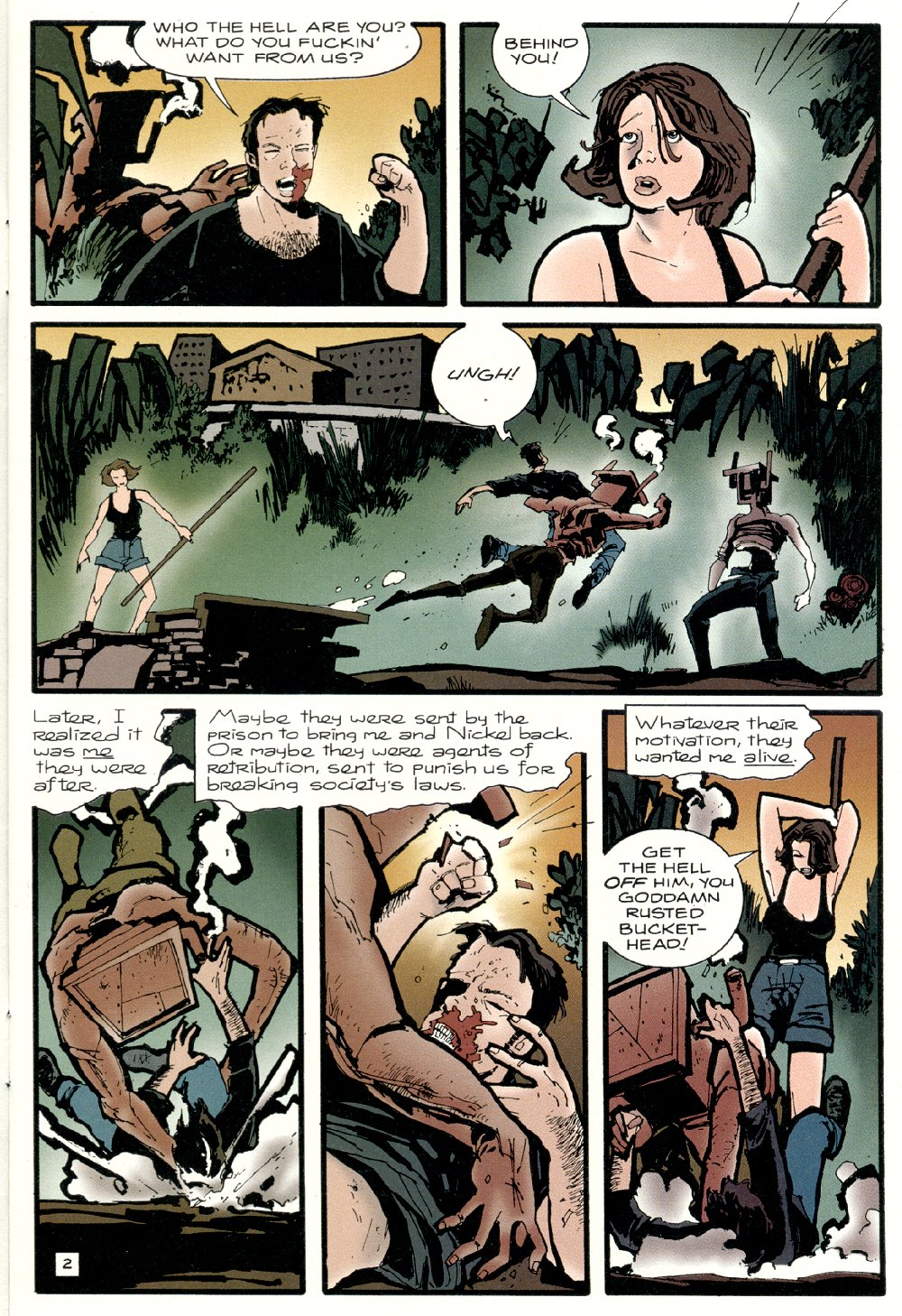 Read online Industrial Gothic comic -  Issue #4 - 4