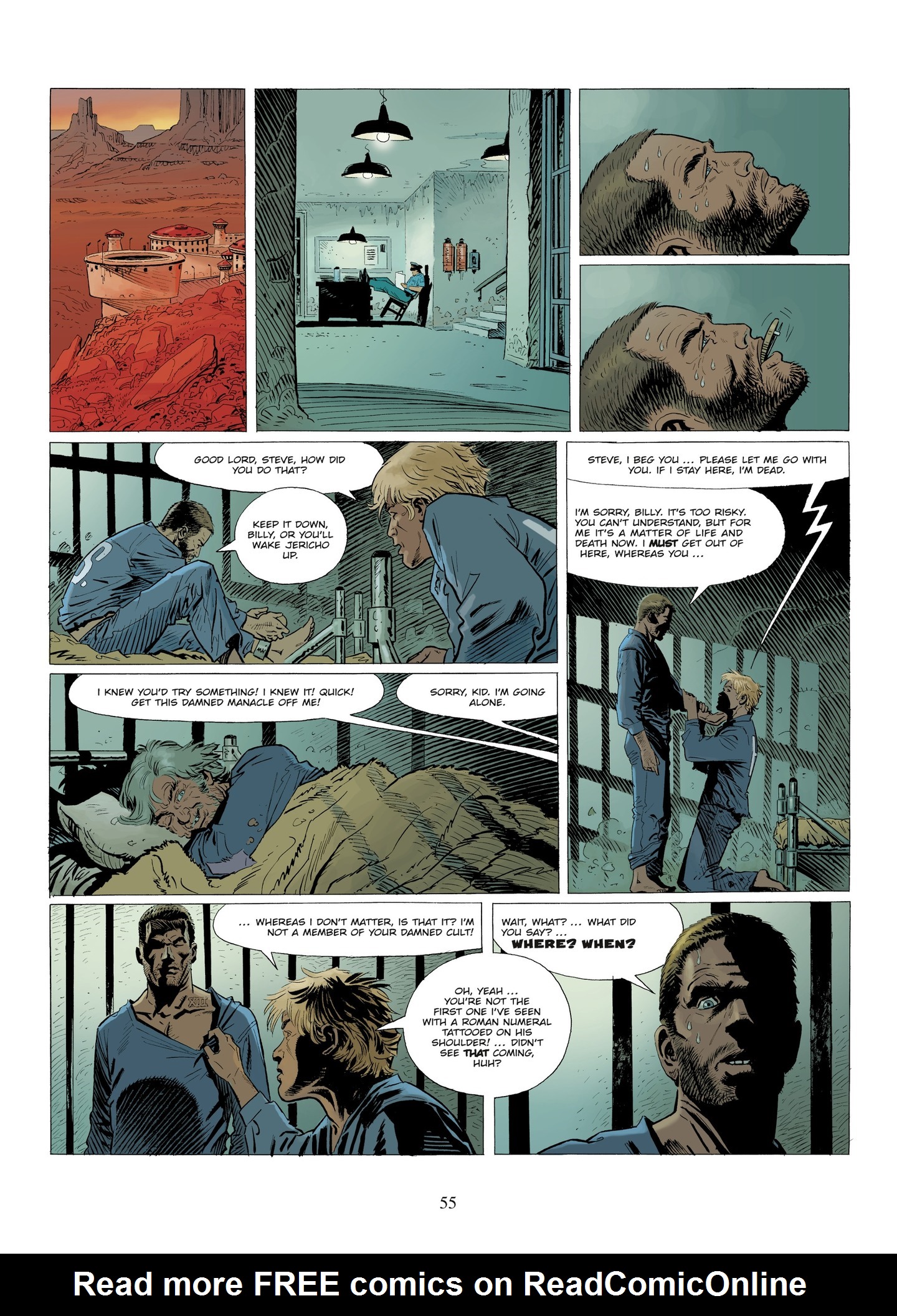 Read online XIII Mystery comic -  Issue #6 - 57