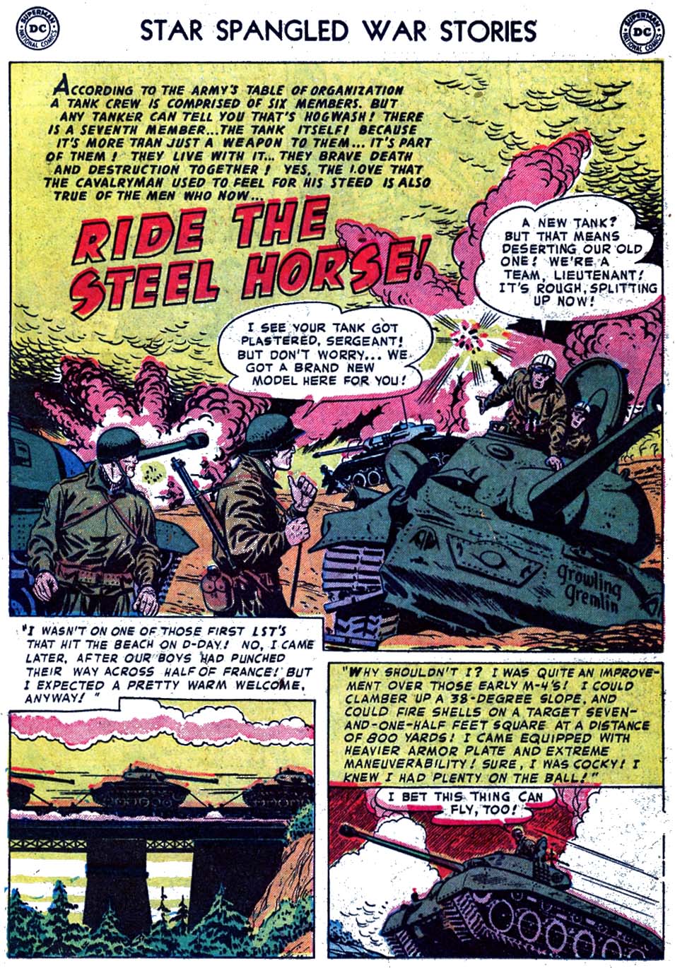 Read online Star Spangled War Stories (1952) comic -  Issue #3 - 11