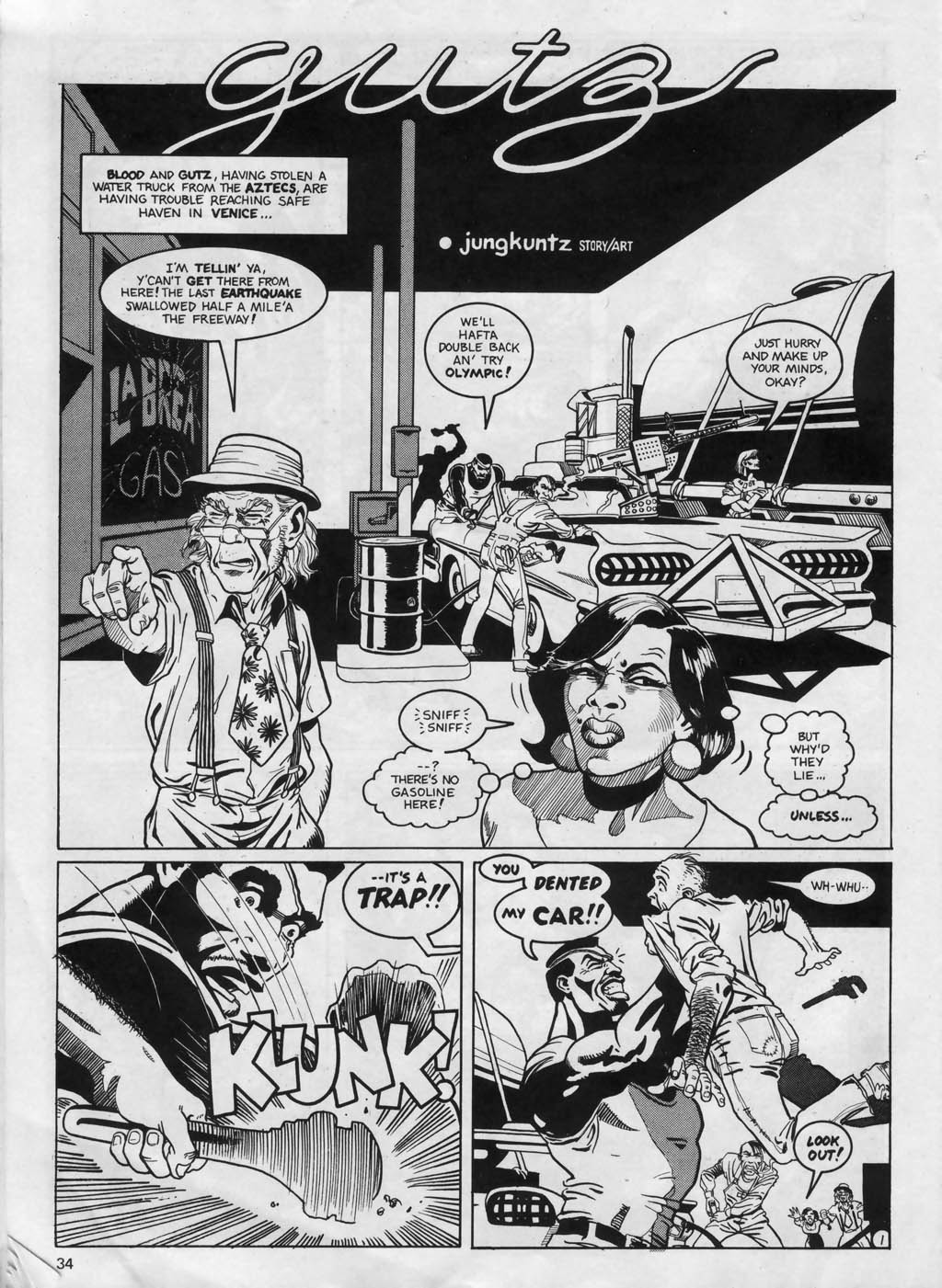 Read online Savage Tales (1985) comic -  Issue #3 - 34