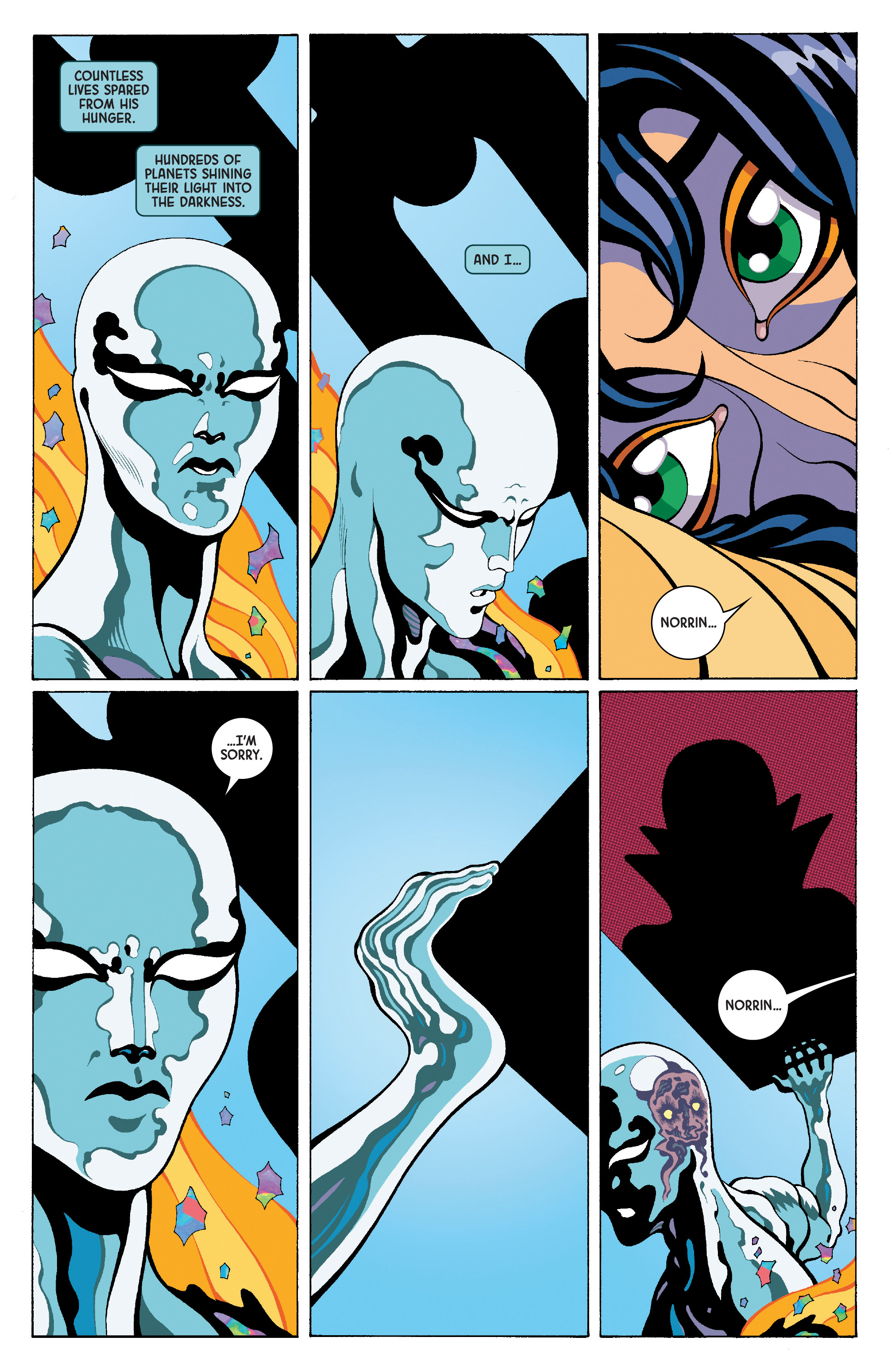 Read online Silver Surfer: Black comic -  Issue #4 - 7
