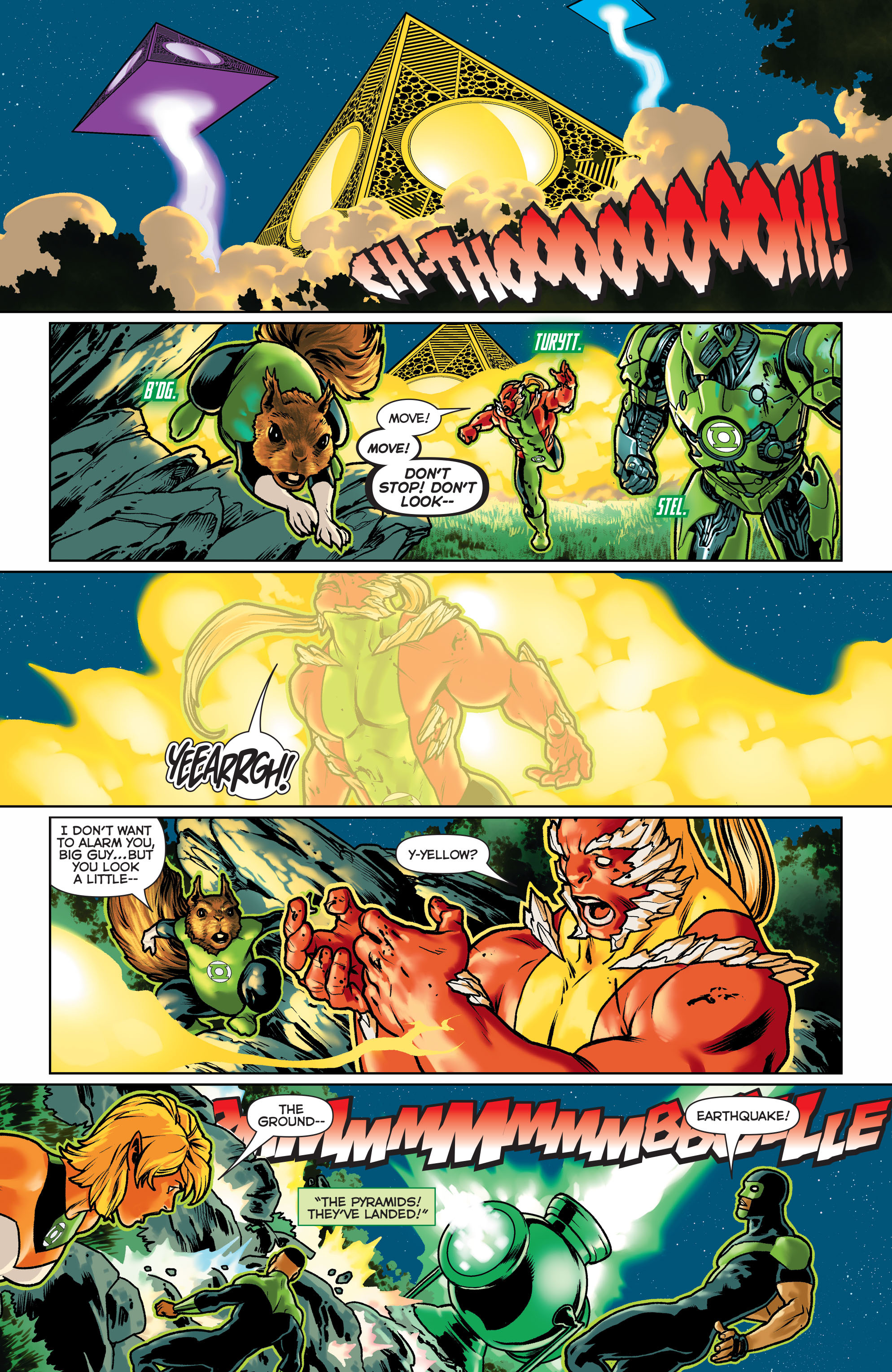 Read online Green Lantern: Lost Army comic -  Issue #6 - 10