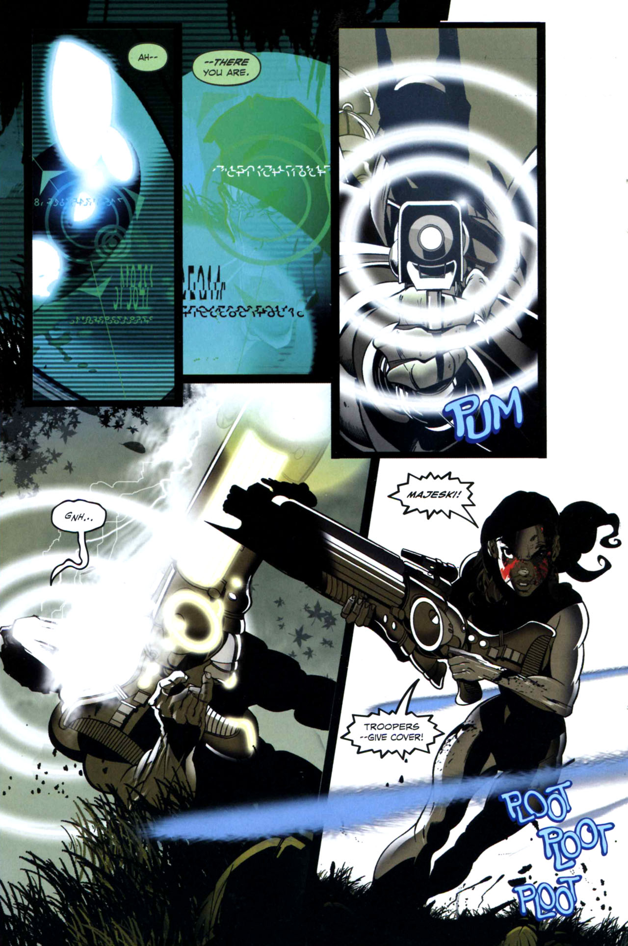 Read online Starship Troopers (2007) comic -  Issue #8 - 14