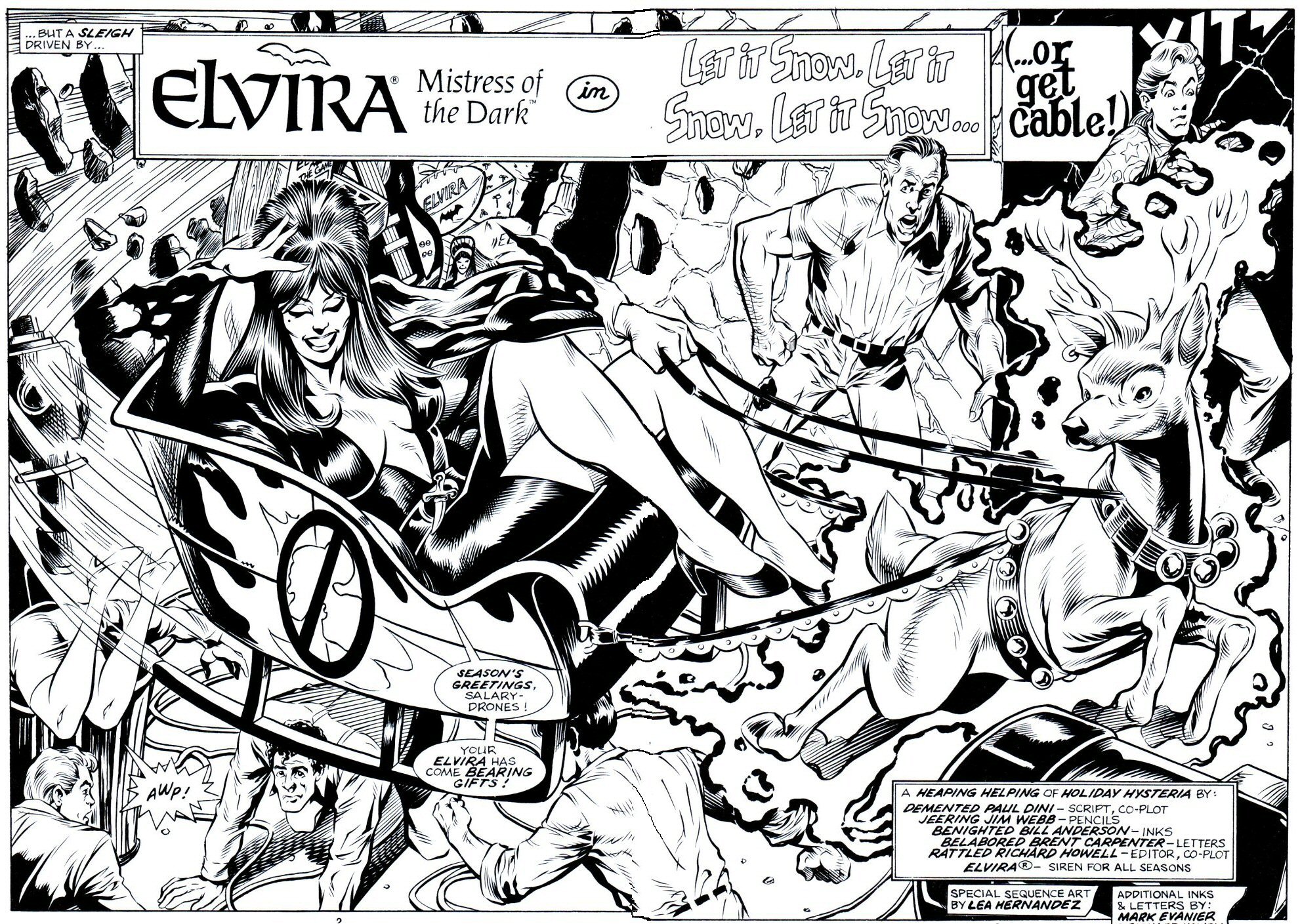 Read online Elvira, Mistress of the Dark comic -  Issue #8 - 4