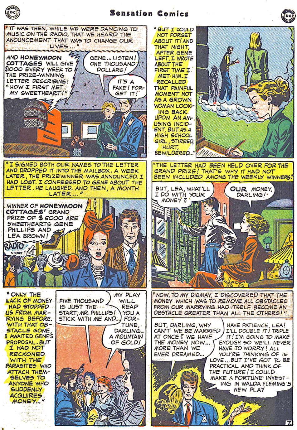 Read online Sensation (Mystery) Comics comic -  Issue #96 - 45