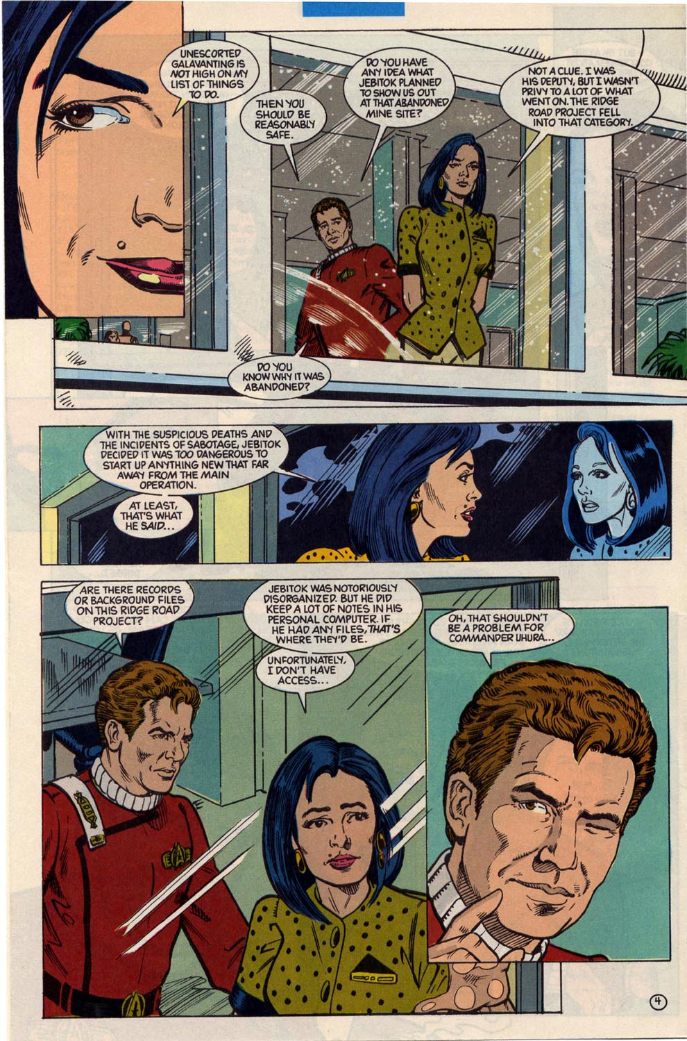 Read online Star Trek (1989) comic -  Issue #24 - 5