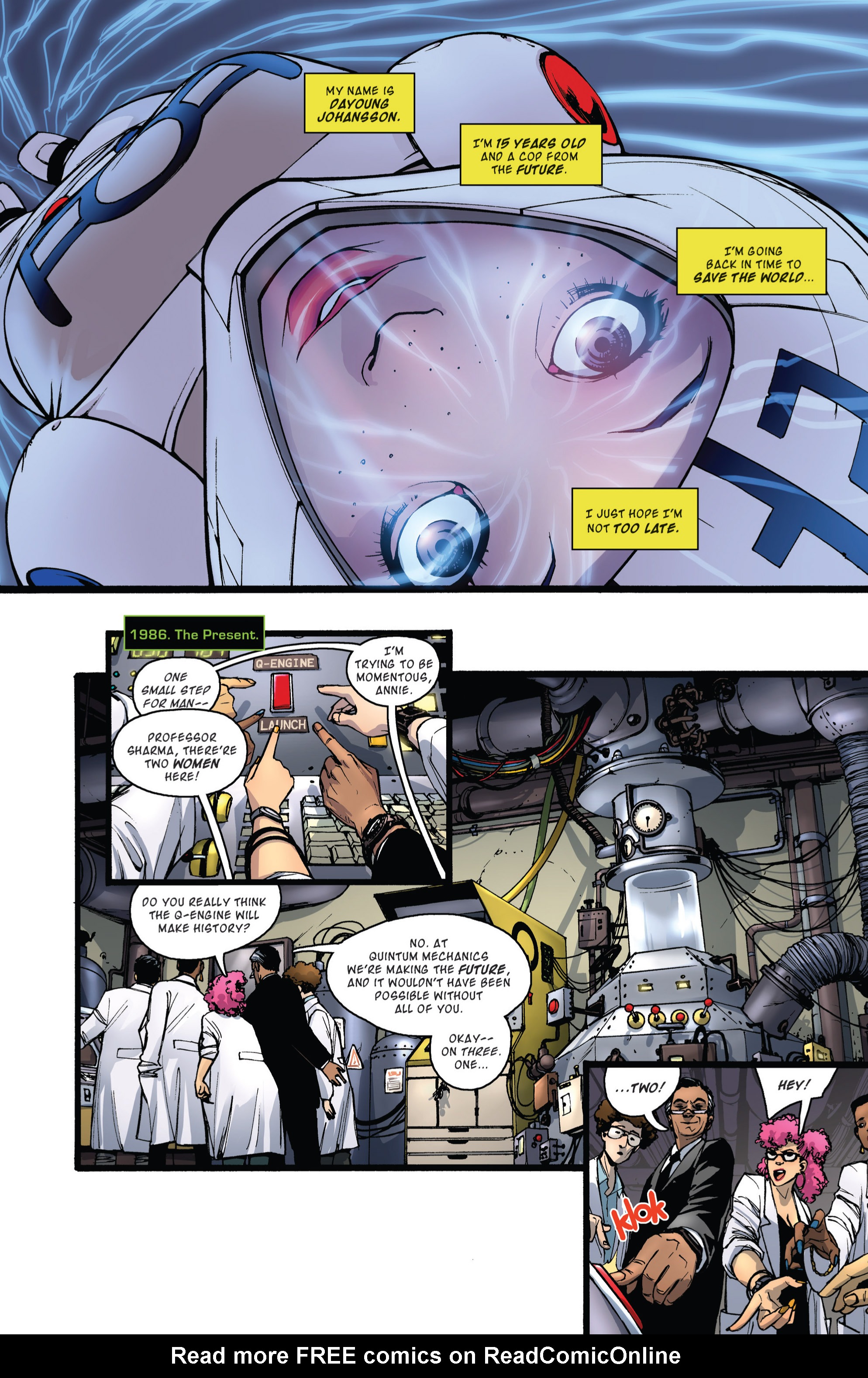 Read online Rocket Girl (2013) comic -  Issue #1 - 3