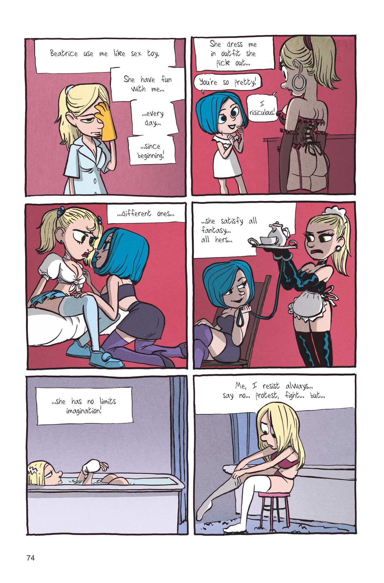 Read online Giselle & Beatrice comic -  Issue # TPB - 74