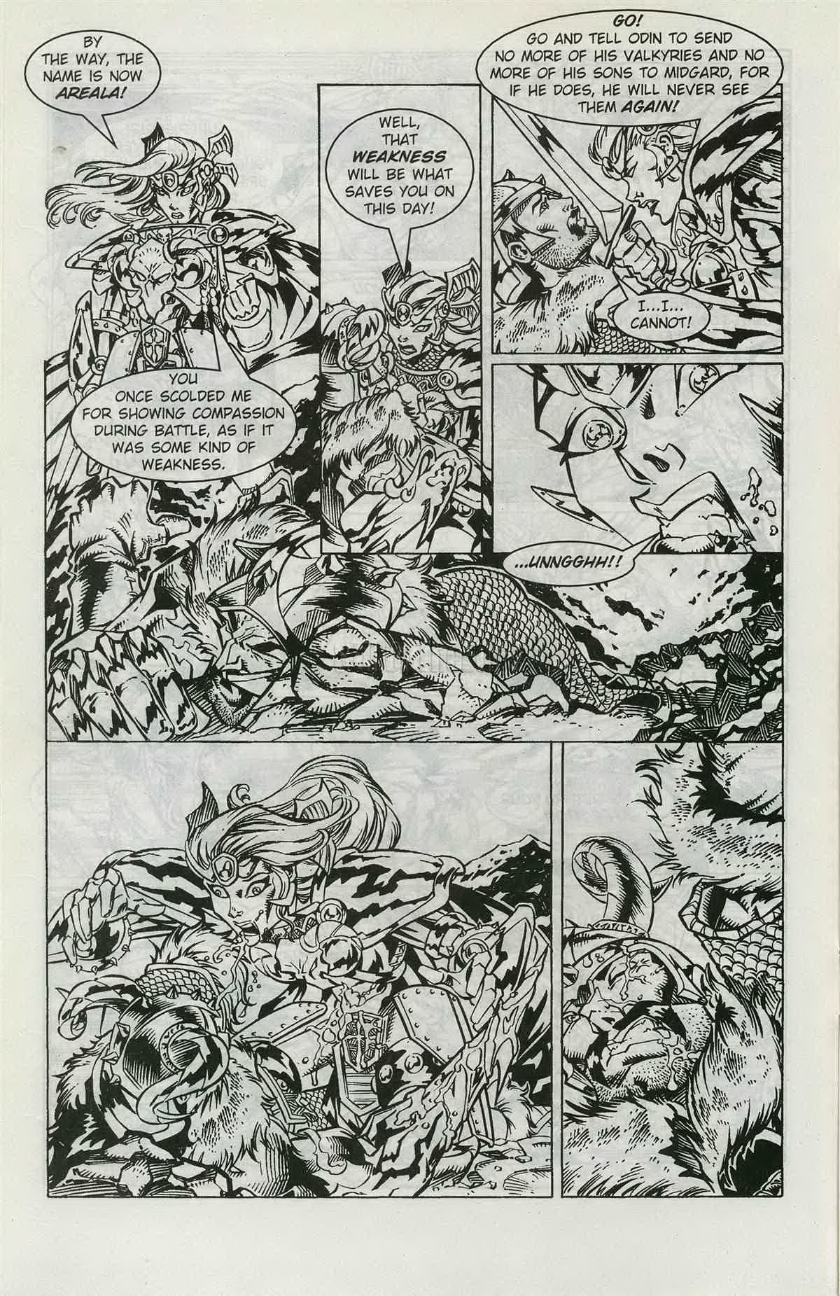 Read online Areala: Angel of War comic -  Issue #4 - 16