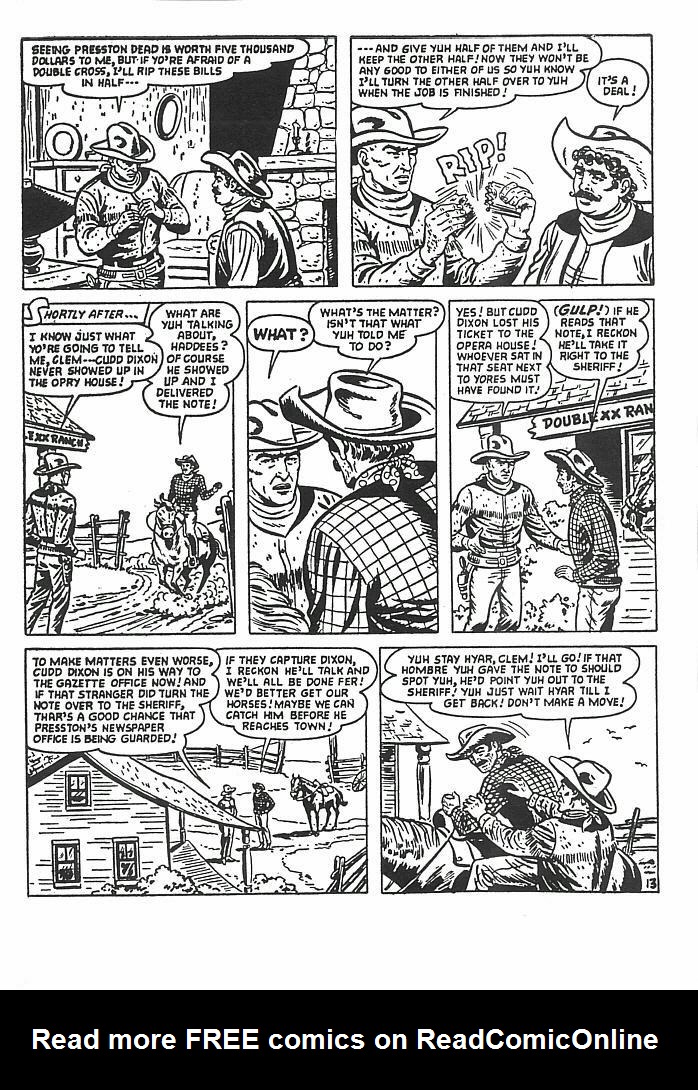 Read online Lash LaRue Western comic -  Issue #2 - 15