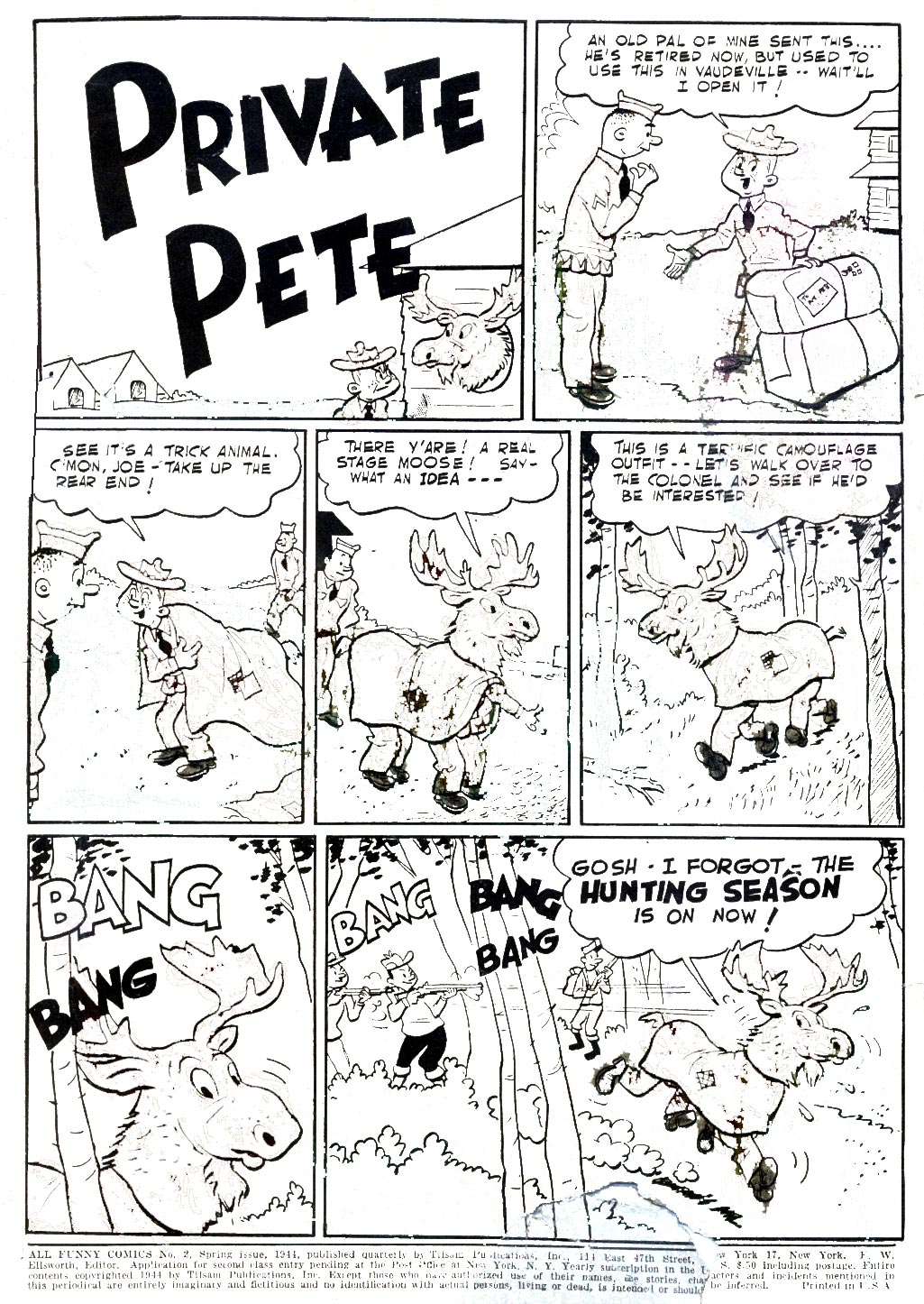 Read online All Funny Comics comic -  Issue #2 - 2