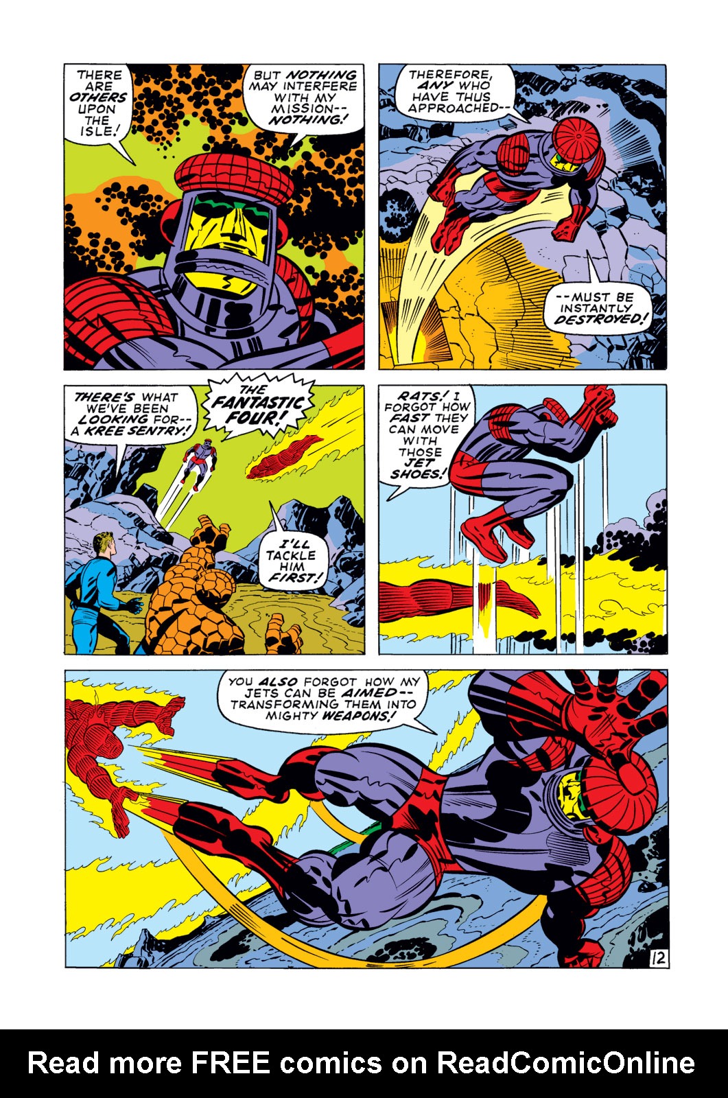 Read online Fantastic Four (1961) comic -  Issue #98 - 13