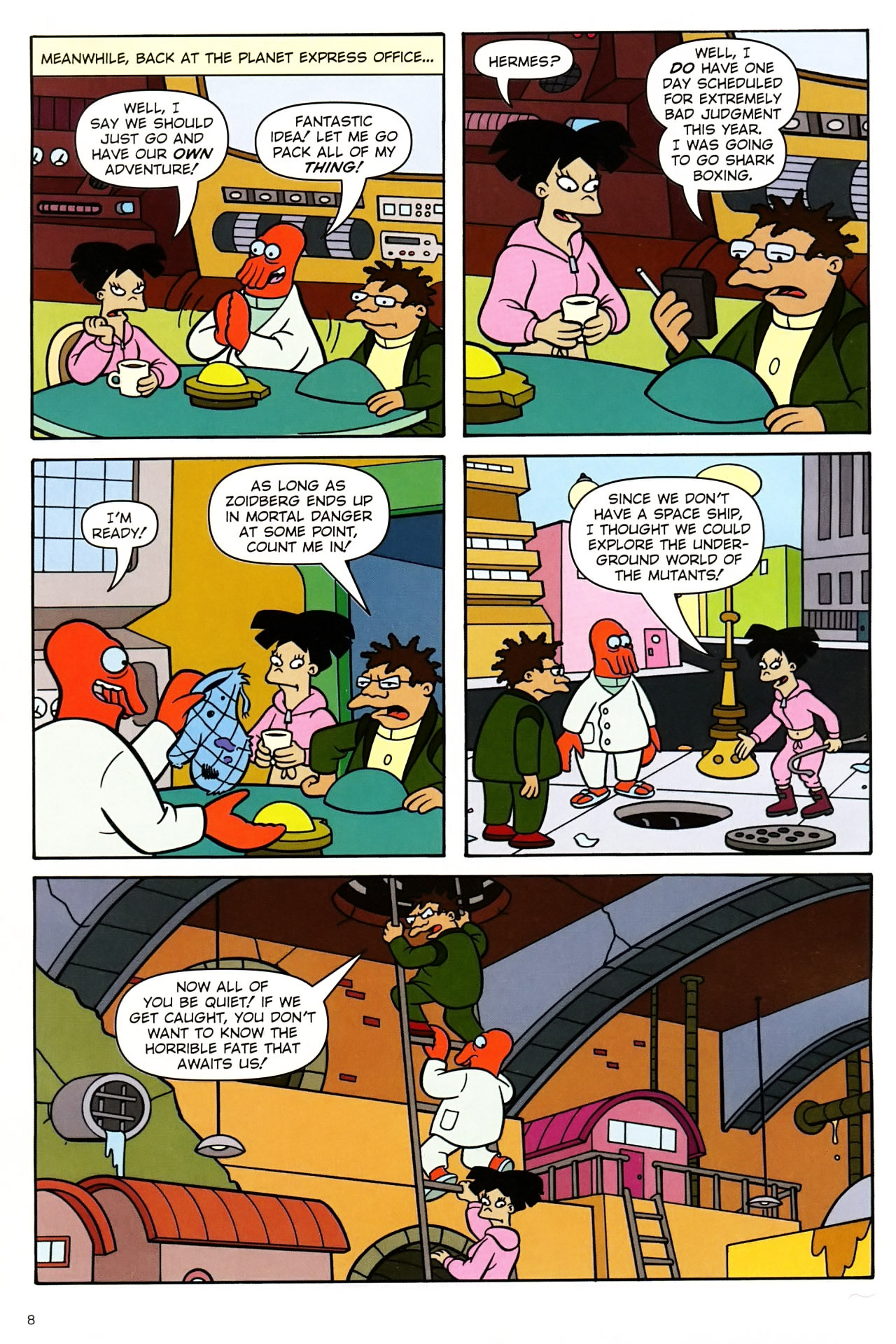 Read online Futurama Comics comic -  Issue #36 - 7