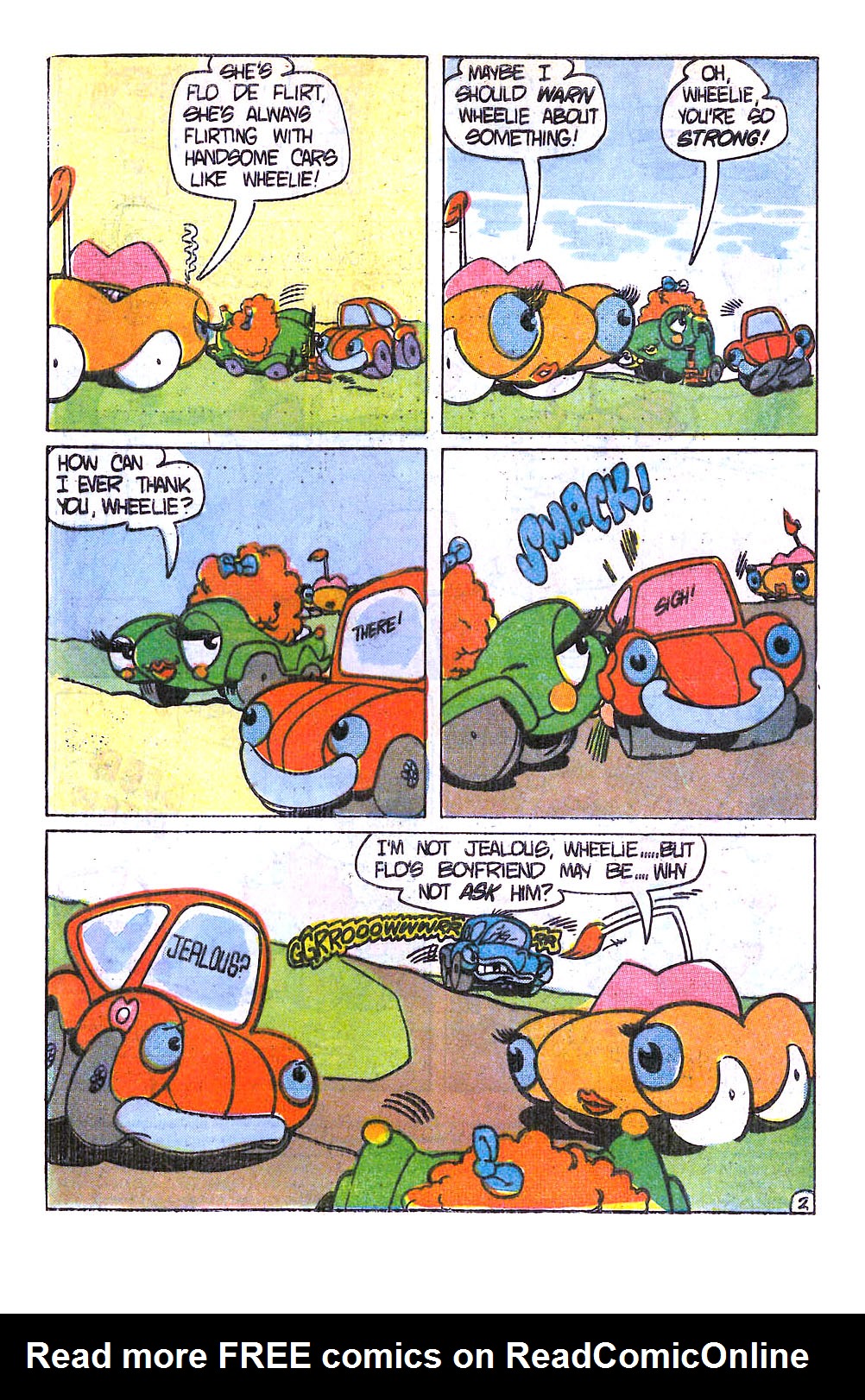Read online Wheelie and the Chopper Bunch comic -  Issue #4 - 4