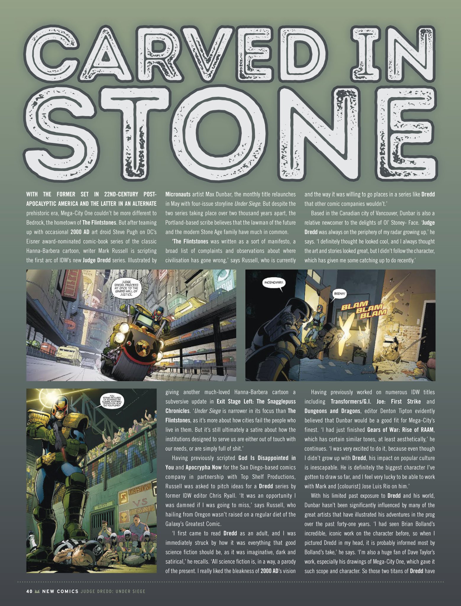 Read online Judge Dredd Megazine (Vol. 5) comic -  Issue #396 - 40