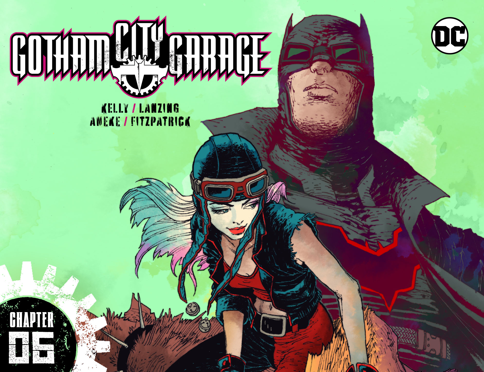 Read online Gotham City Garage comic -  Issue #6 - 1