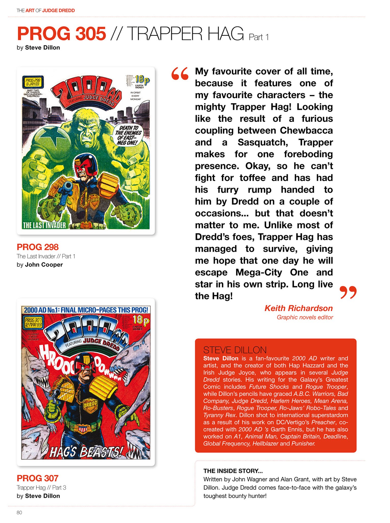 Read online The Art of Judge Dredd: Featuring 35 Years of Zarjaz Covers comic -  Issue # TPB (Part 1) - 78