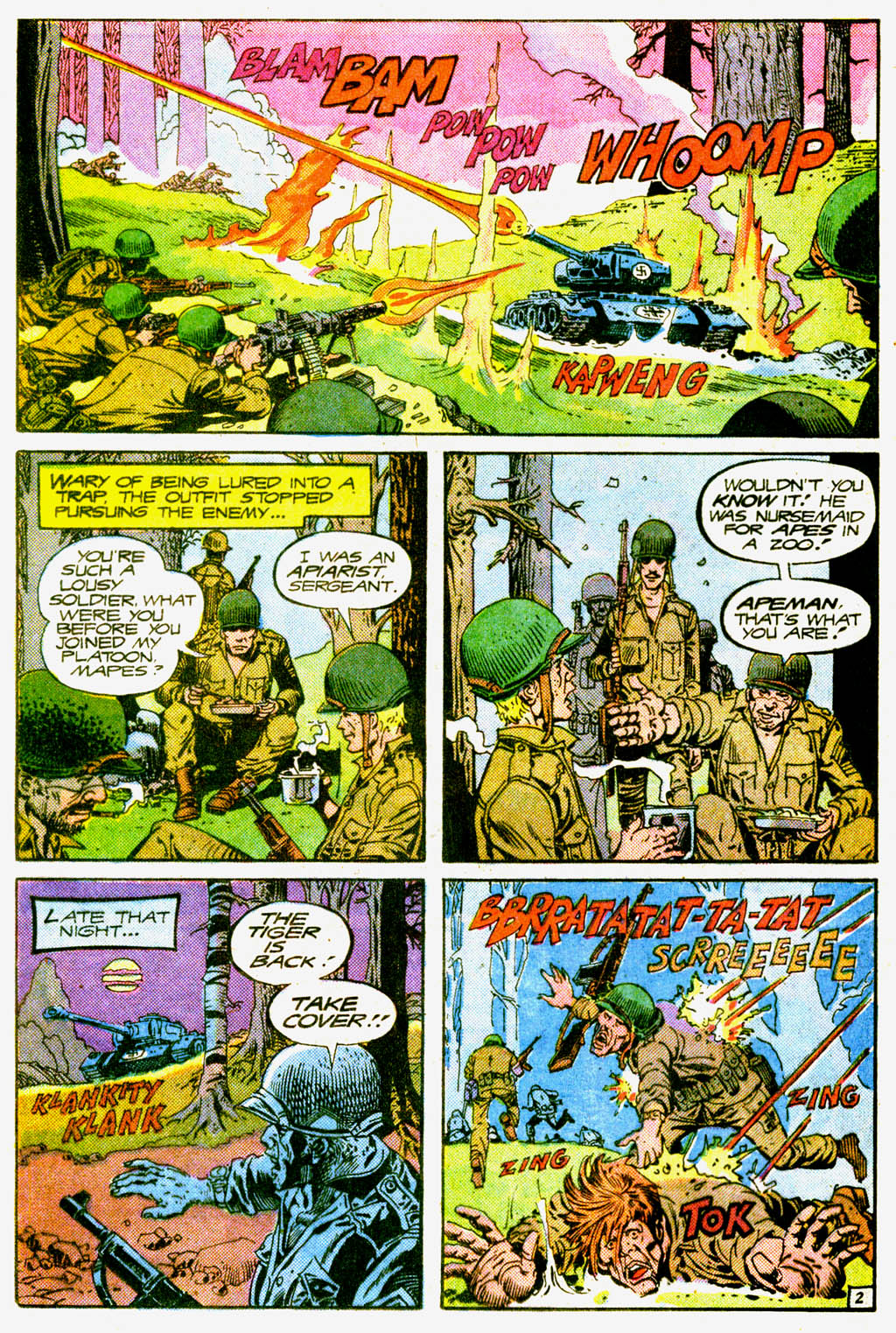 Read online G.I. Combat (1952) comic -  Issue #278 - 27