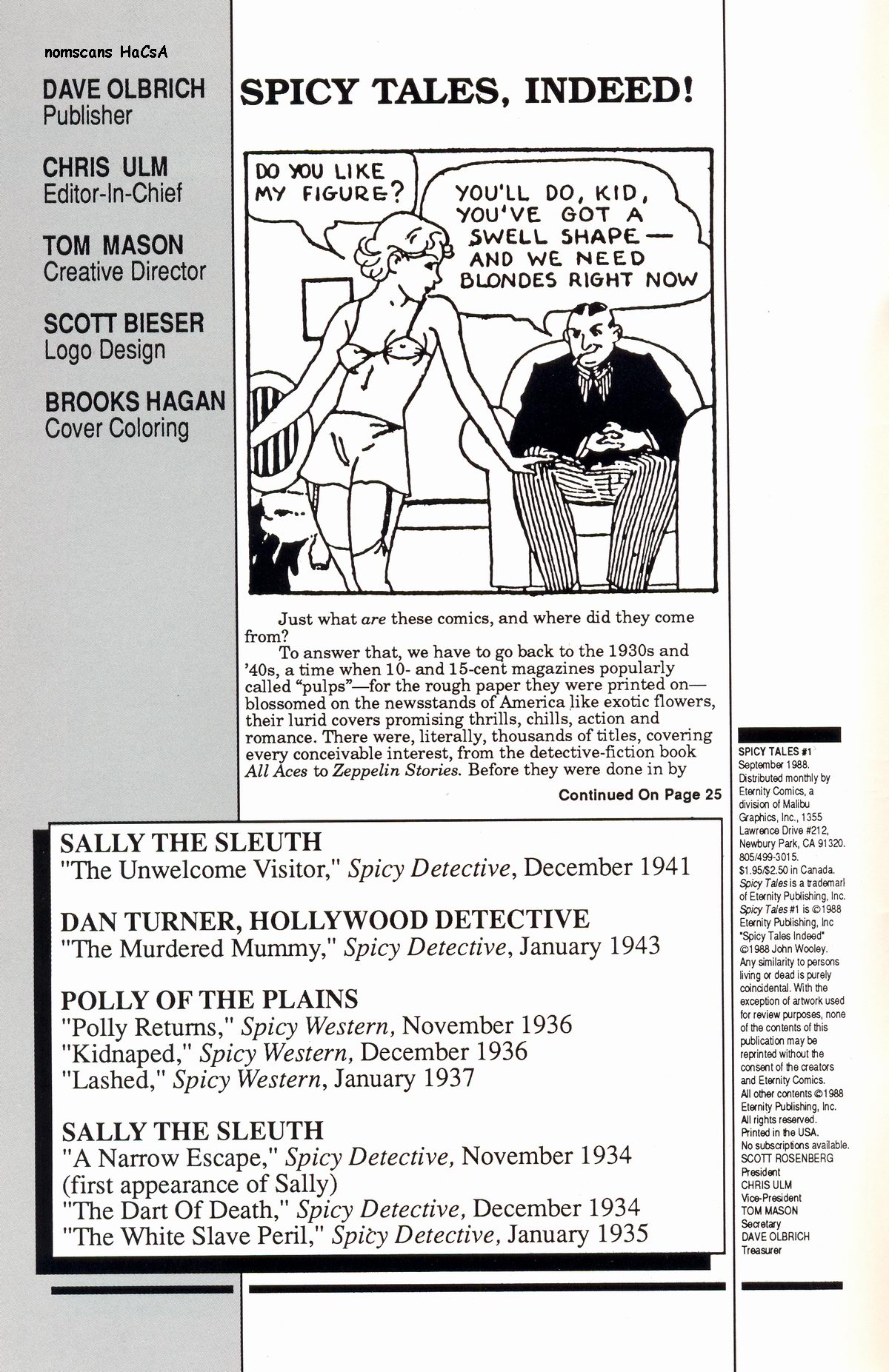 Read online Spicy Tales comic -  Issue #1 - 2