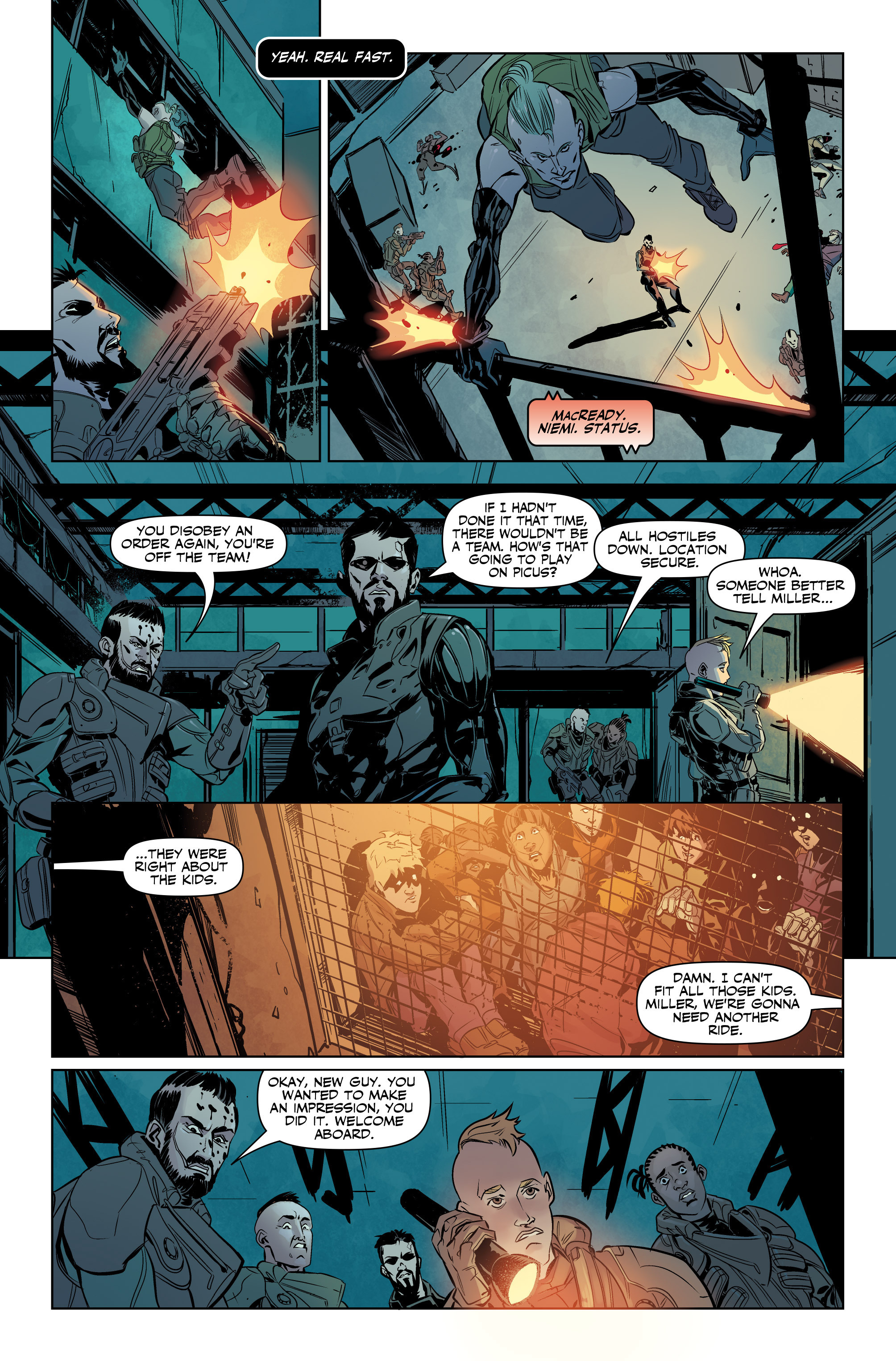Read online Deus Ex: Children's Crusade comic -  Issue #1 - 10
