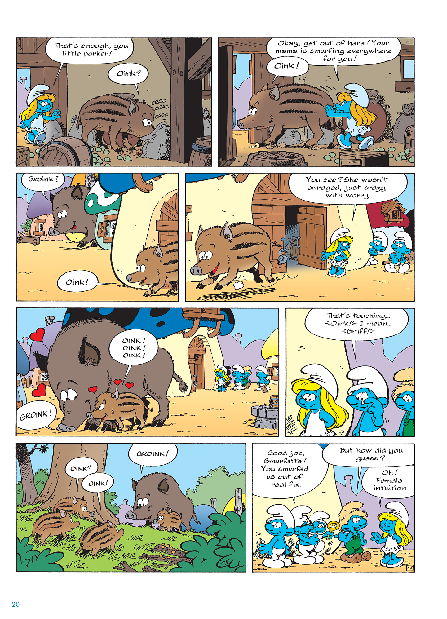 Read online The Smurfs Tales comic -  Issue # TPB 2 (Part 1) - 22
