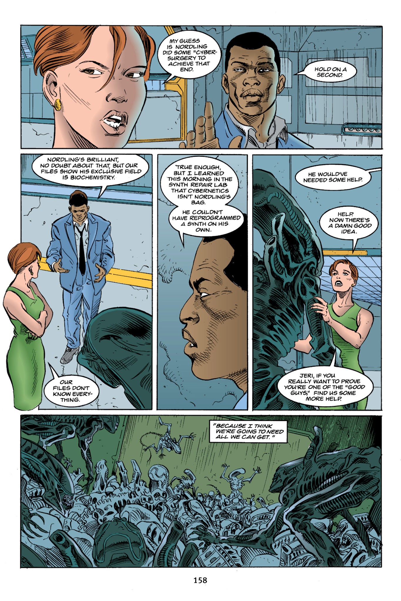 Read online Aliens Omnibus comic -  Issue # TPB 4 - 158
