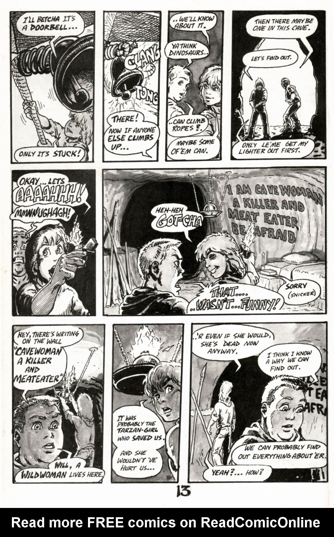 Read online Cavewoman comic -  Issue #3 - 14