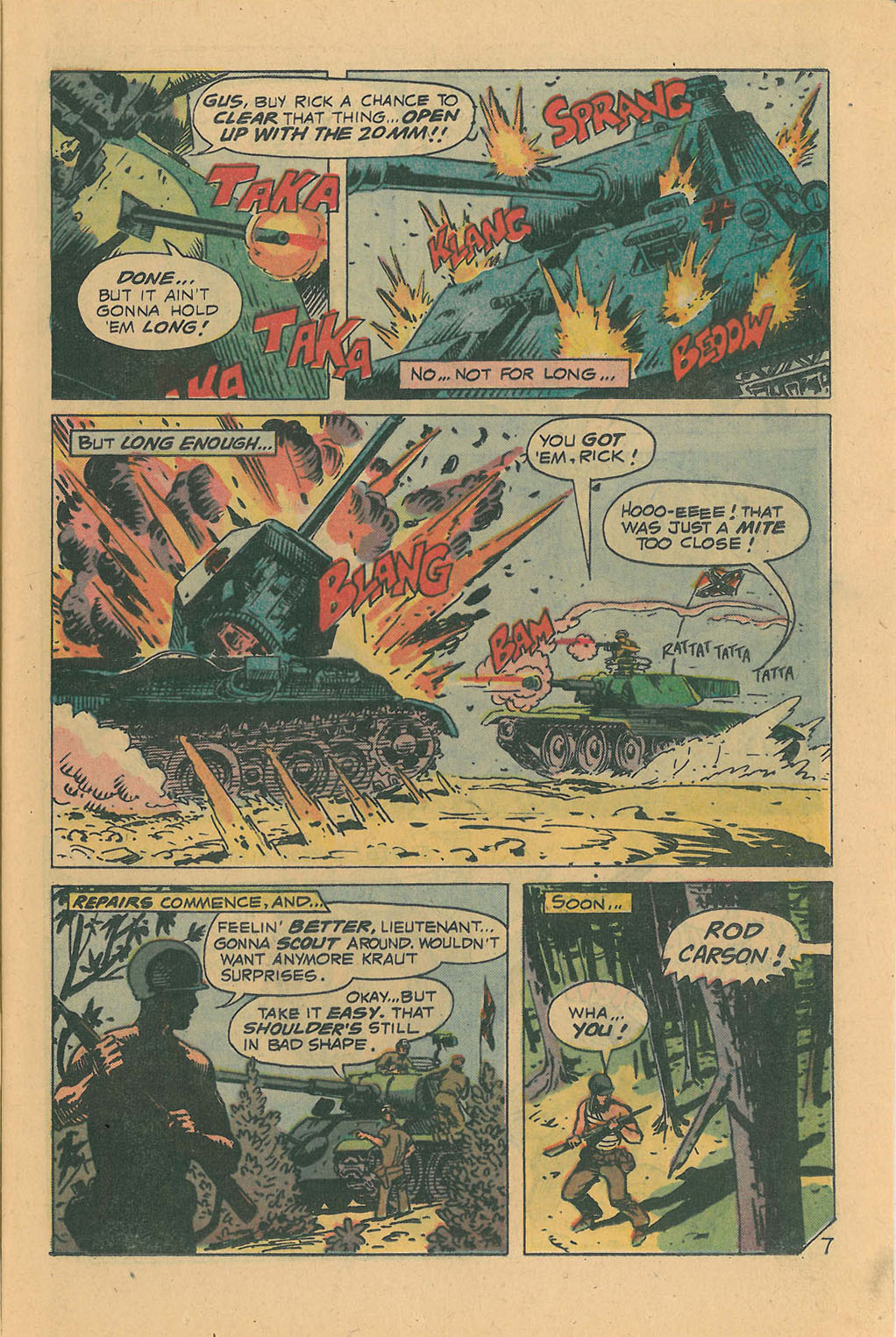 Read online G.I. Combat (1952) comic -  Issue #171 - 11