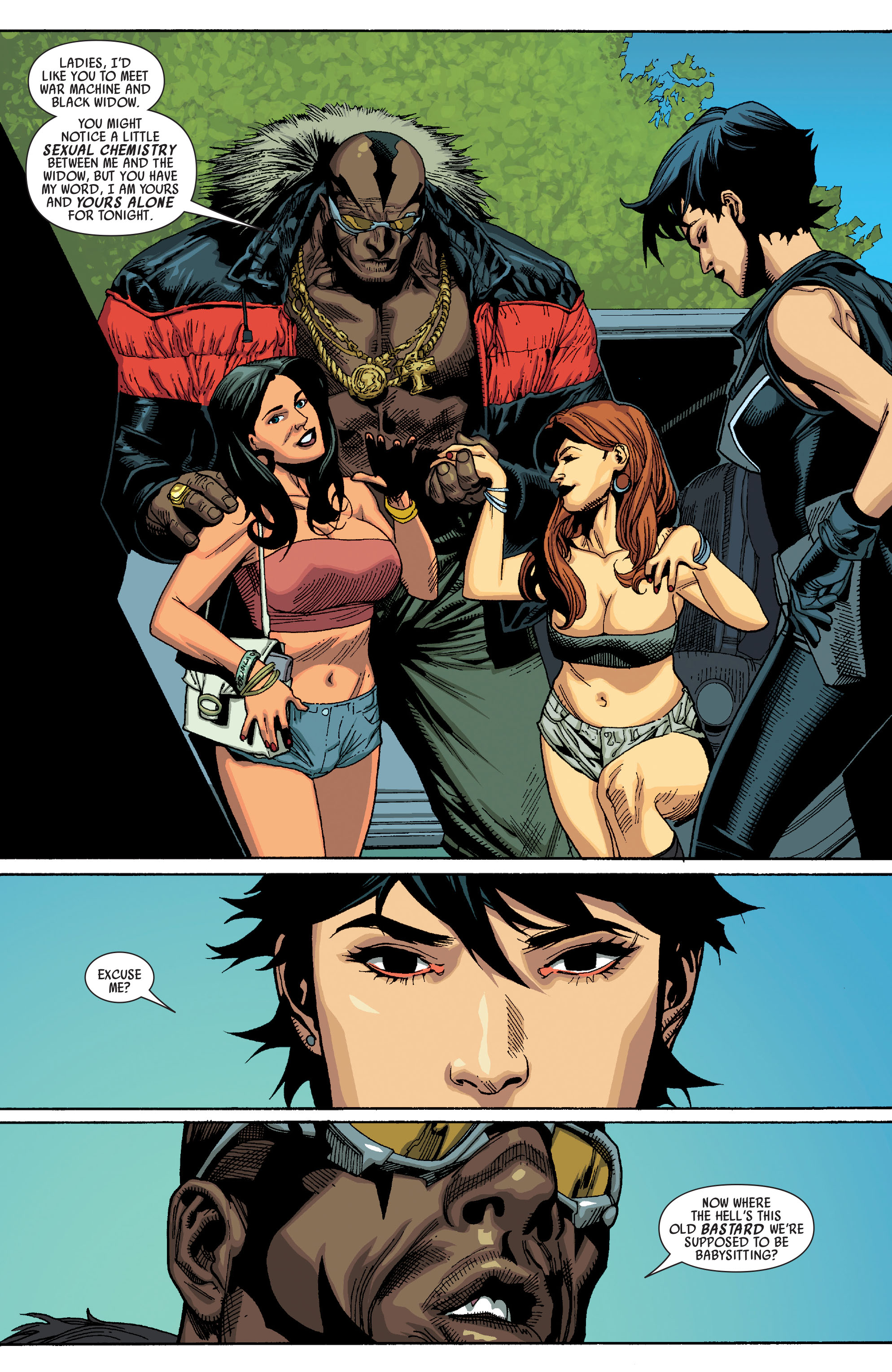 Read online Ultimate Avengers comic -  Issue #11 - 12