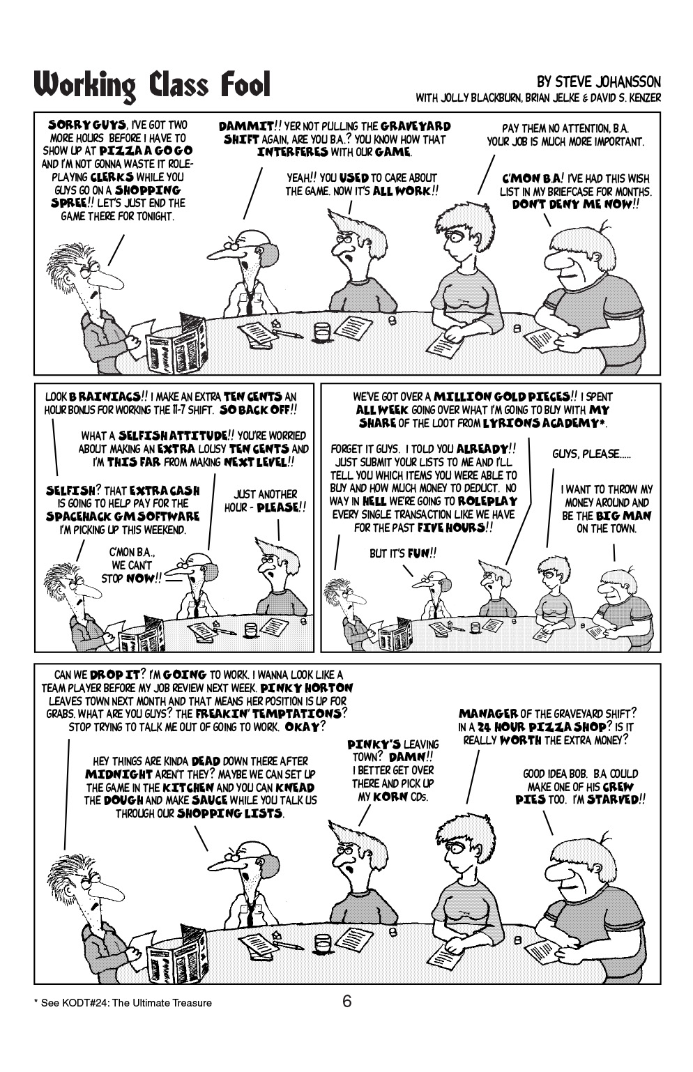 Read online Knights of the Dinner Table comic -  Issue #25 - 8