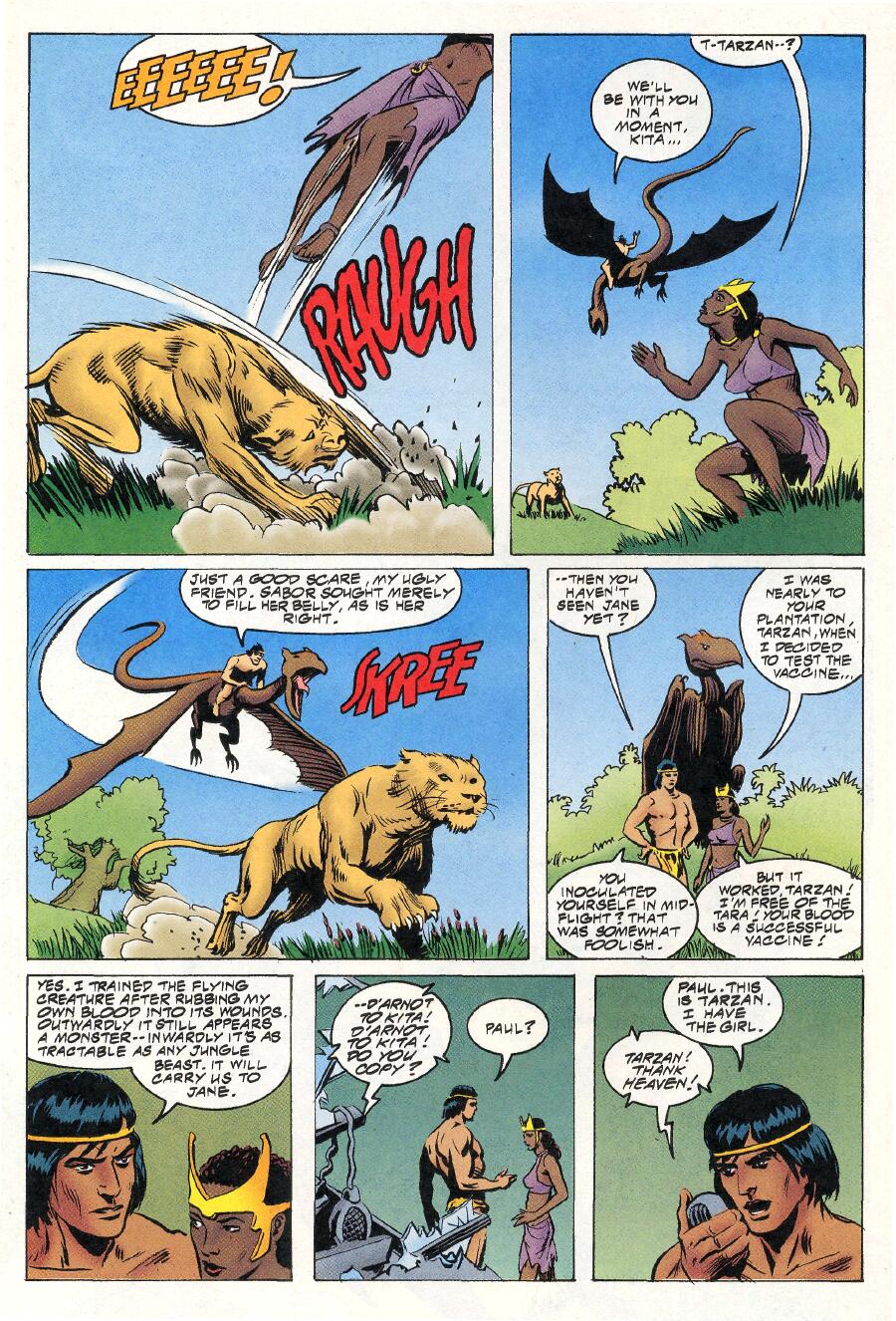 Read online Tarzan (1996) comic -  Issue #6 - 15