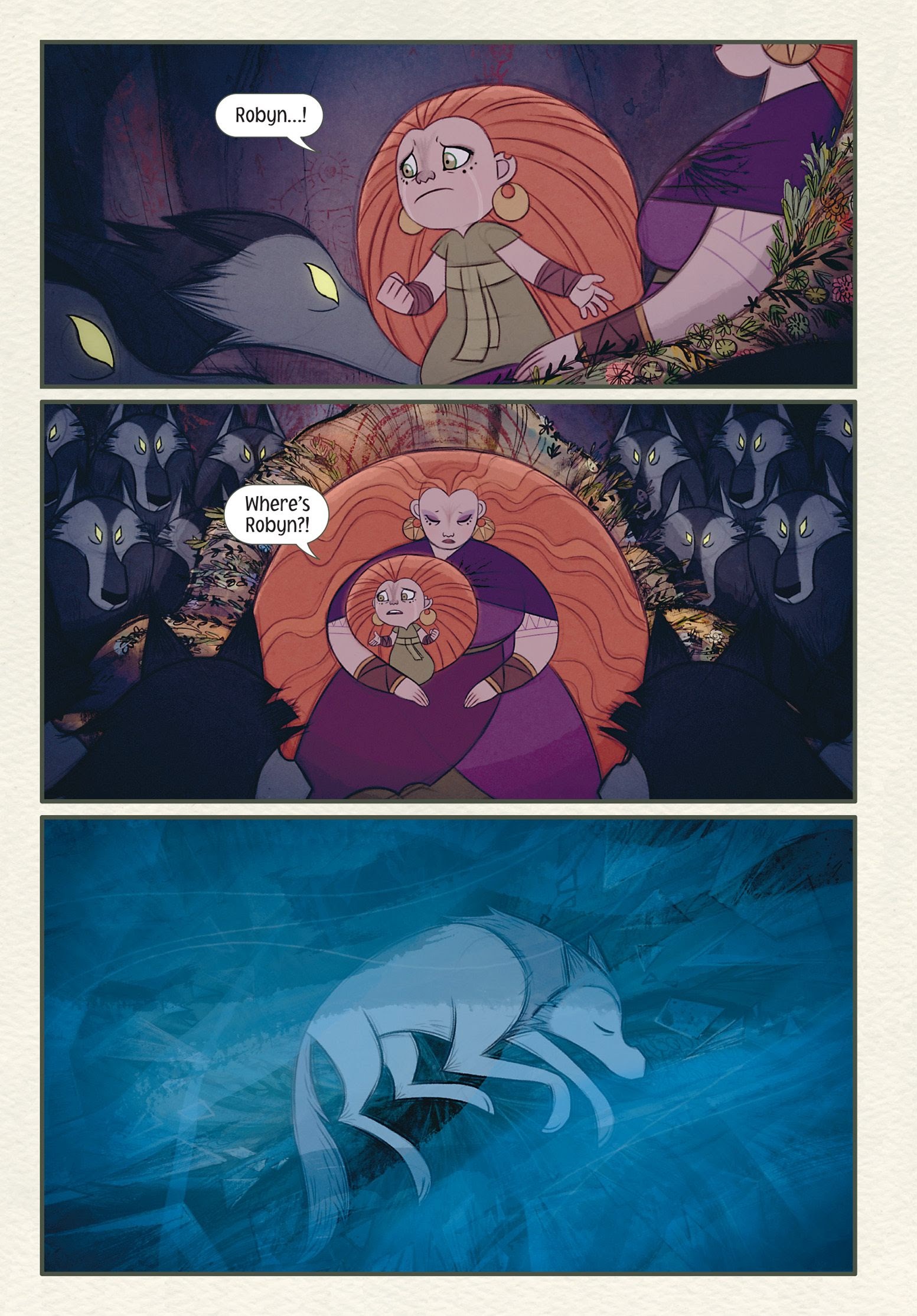 Read online Wolfwalkers: The Graphic Novel comic -  Issue # TPB (Part 3) - 43