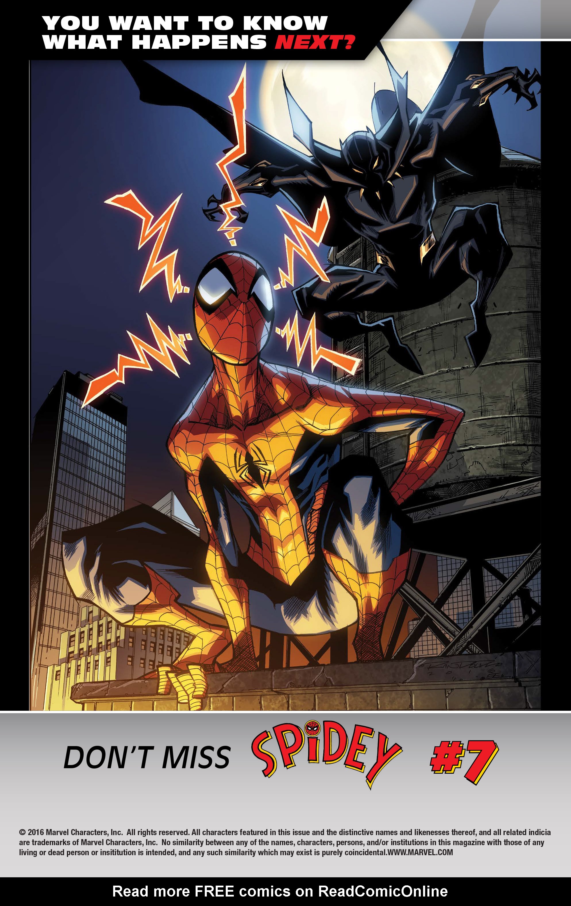 Read online Spidey (2016) comic -  Issue #6 - 22