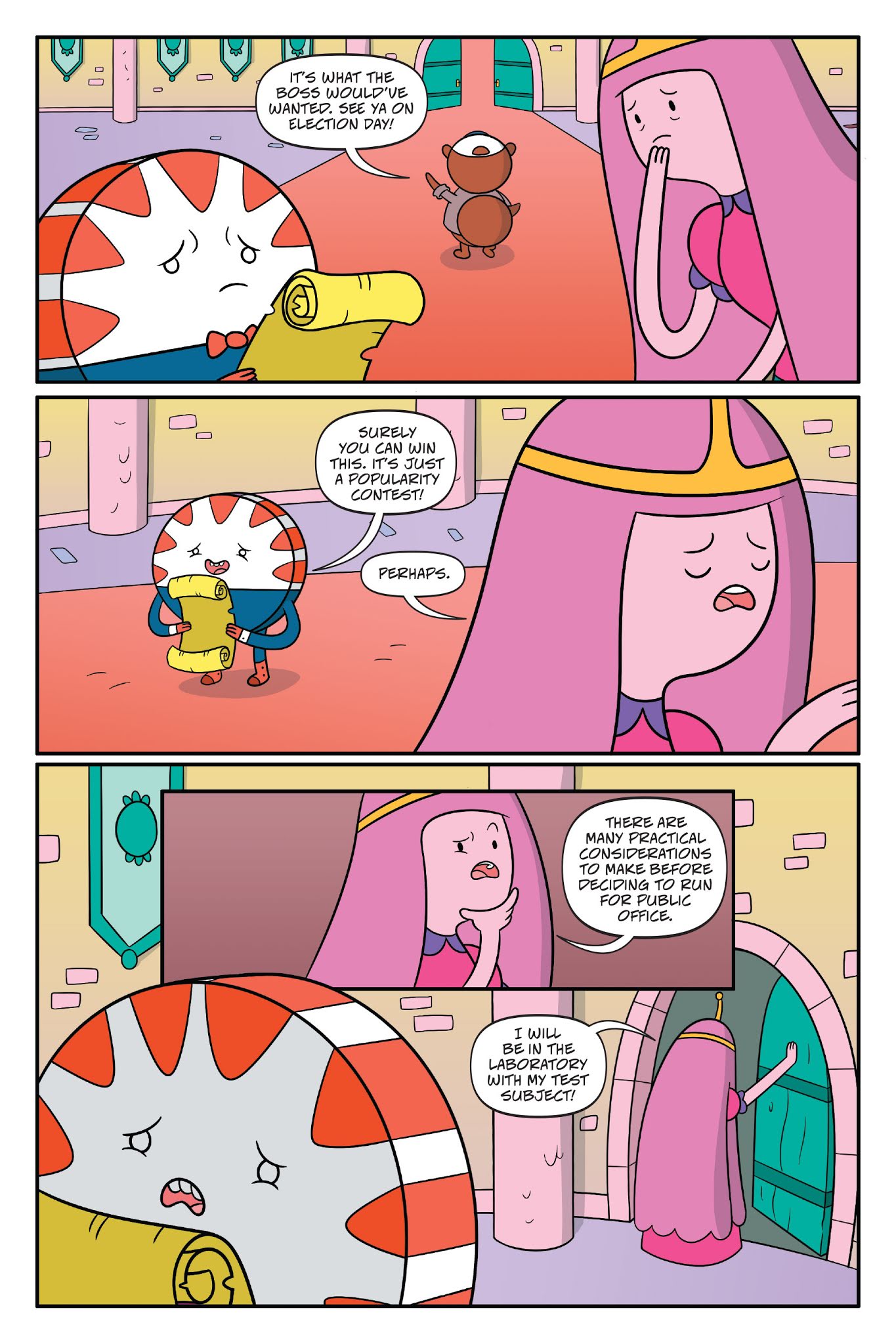 Read online Adventure Time: President Bubblegum comic -  Issue # TPB - 23