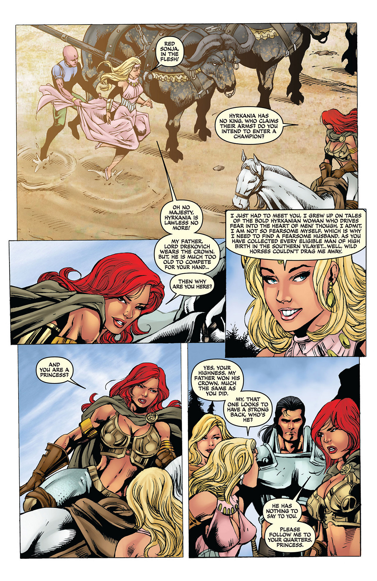Read online Queen Sonja comic -  Issue #30 - 10