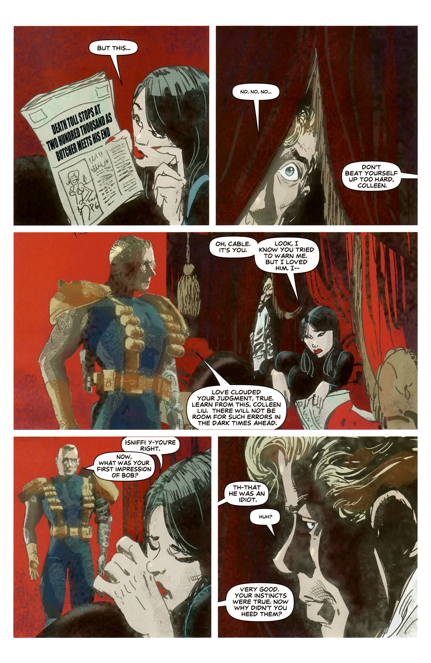 Read online Deadpool MAX X-Mas Special comic -  Issue # Full - 17