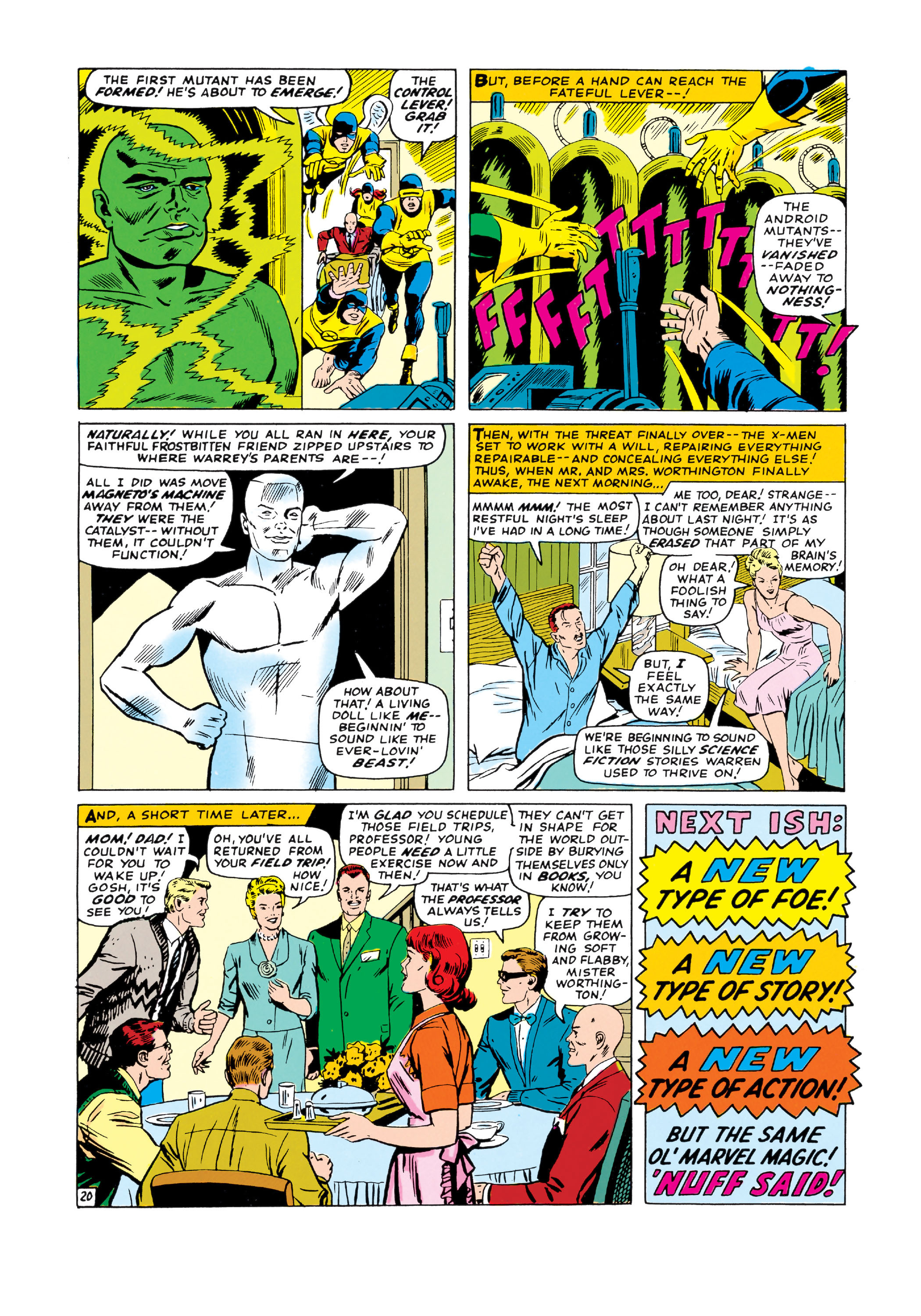 Read online Uncanny X-Men (1963) comic -  Issue #18 - 21
