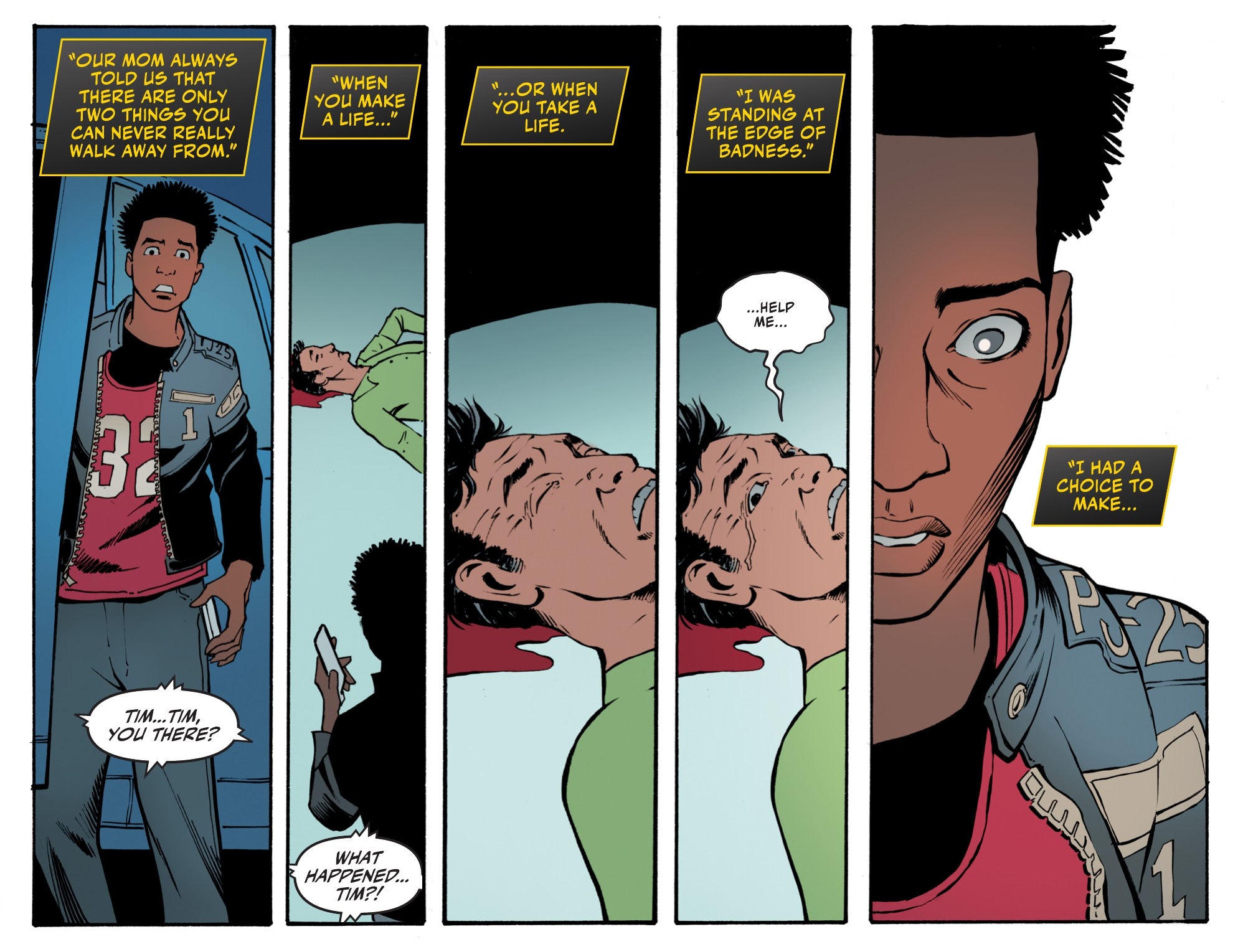 Read online The Next Batman: Second Son comic -  Issue #8 - 20