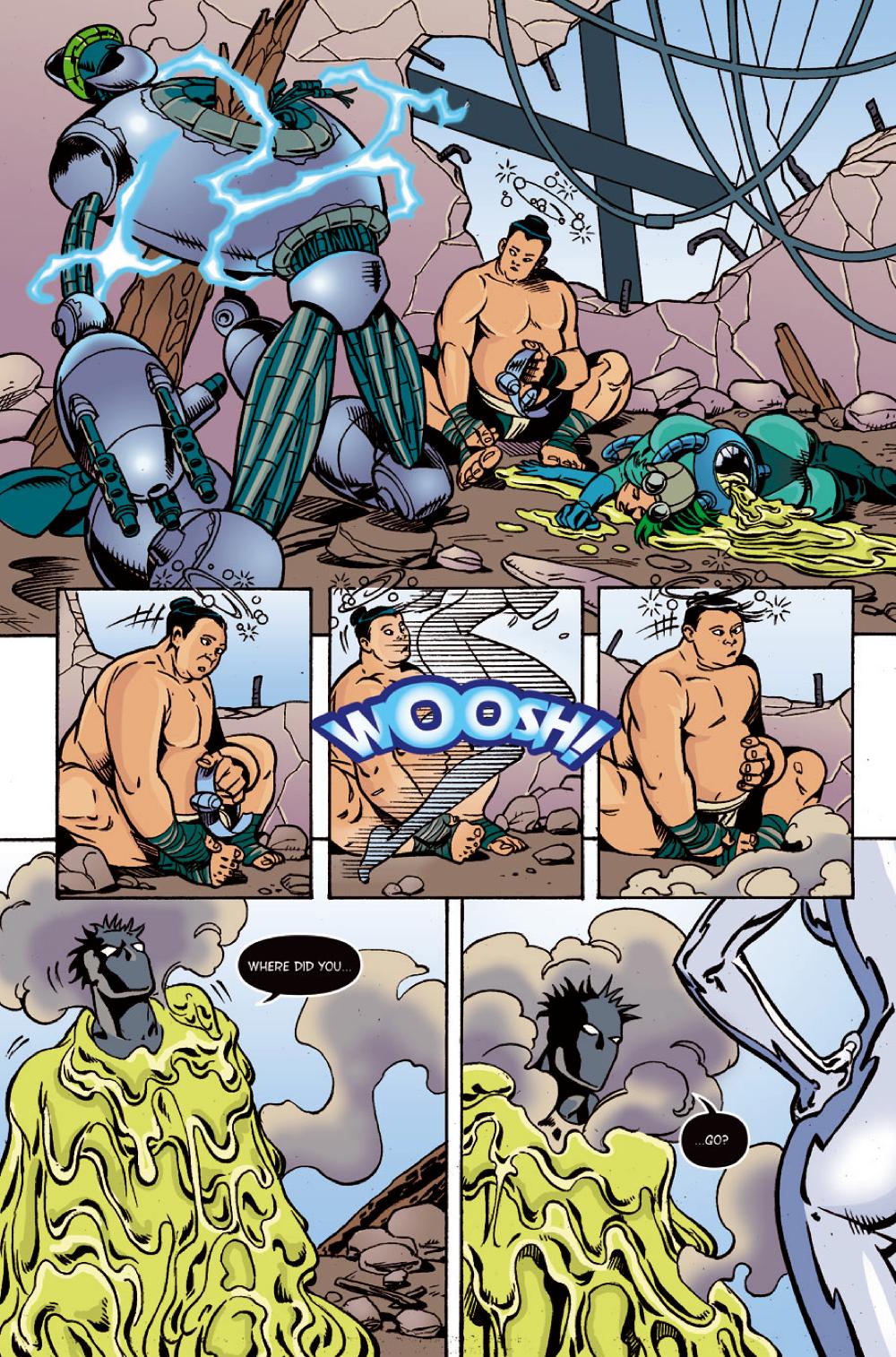 Read online Smoke & Mirror comic -  Issue #4 - 8