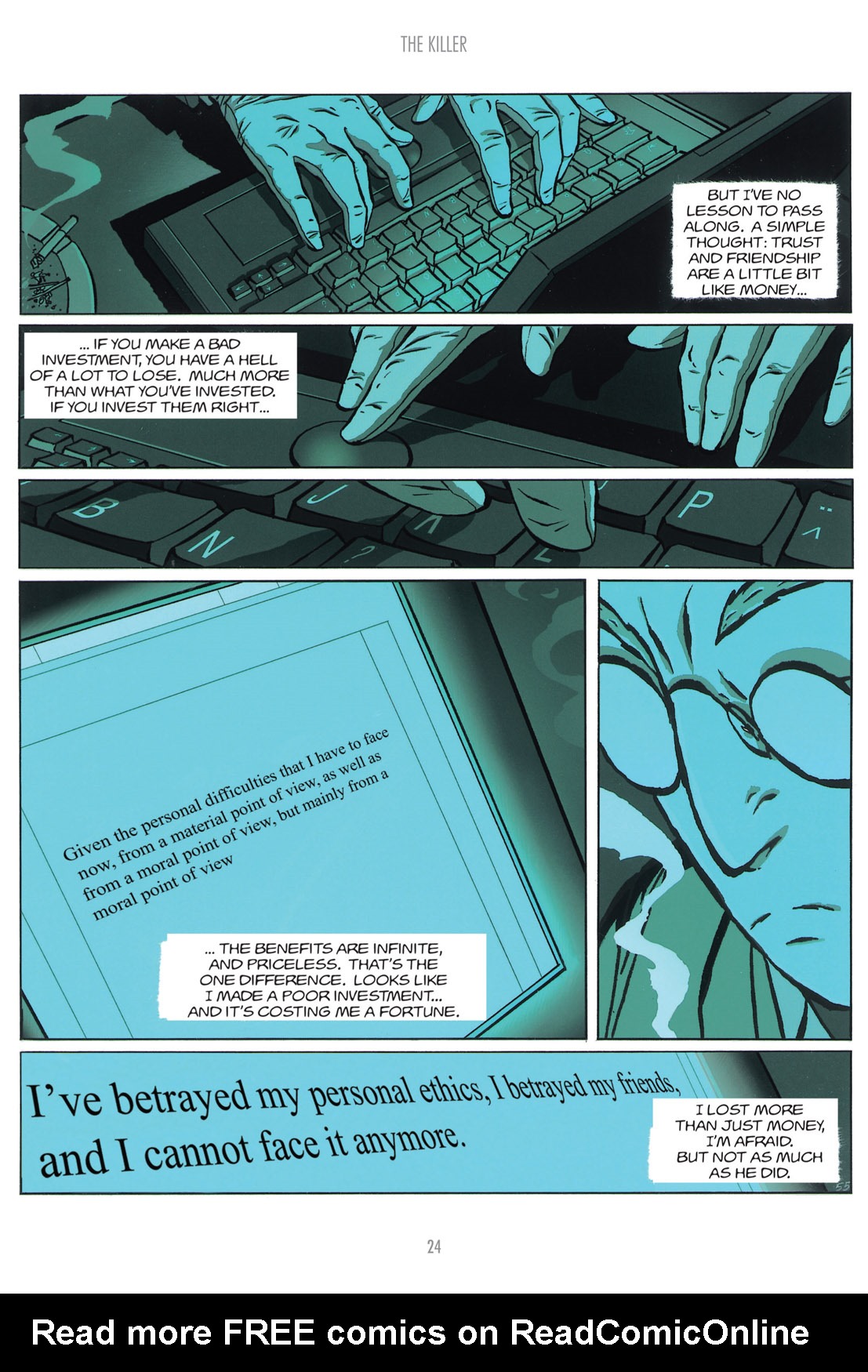 Read online The Killer comic -  Issue # TPB 1 - 134