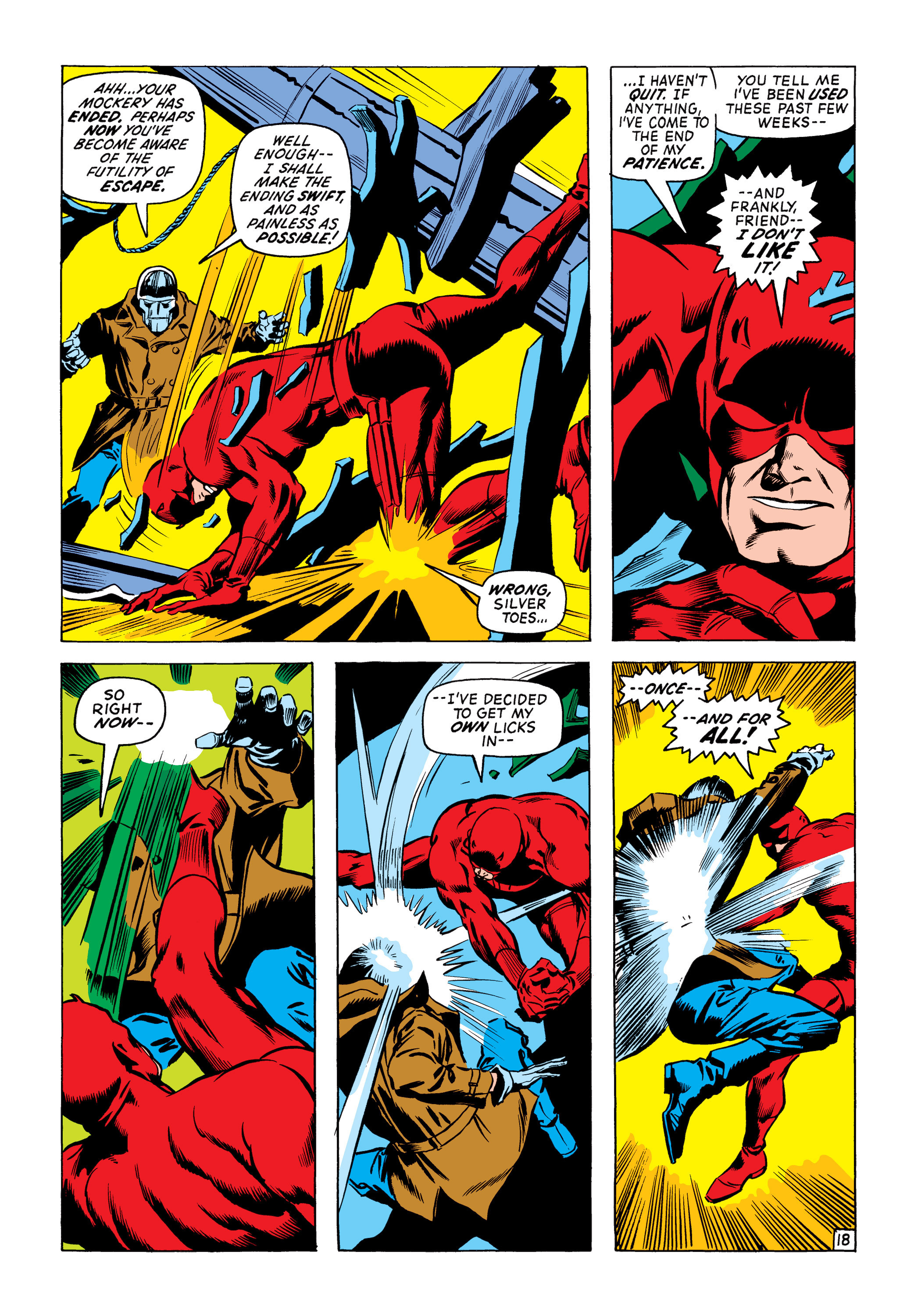Read online Marvel Masterworks: Daredevil comic -  Issue # TPB 8 (Part 3) - 98