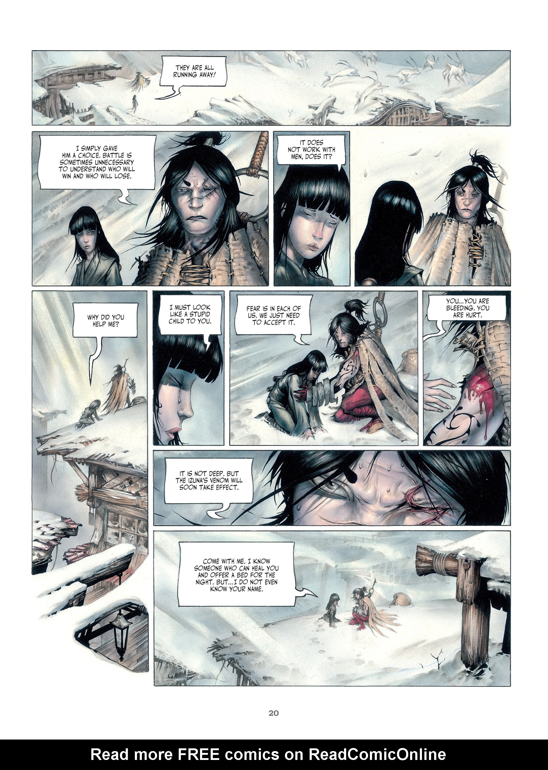 Read online Legends of the Pierced Veil: The Scarlet Blades comic -  Issue # TPB (Part 1) - 20