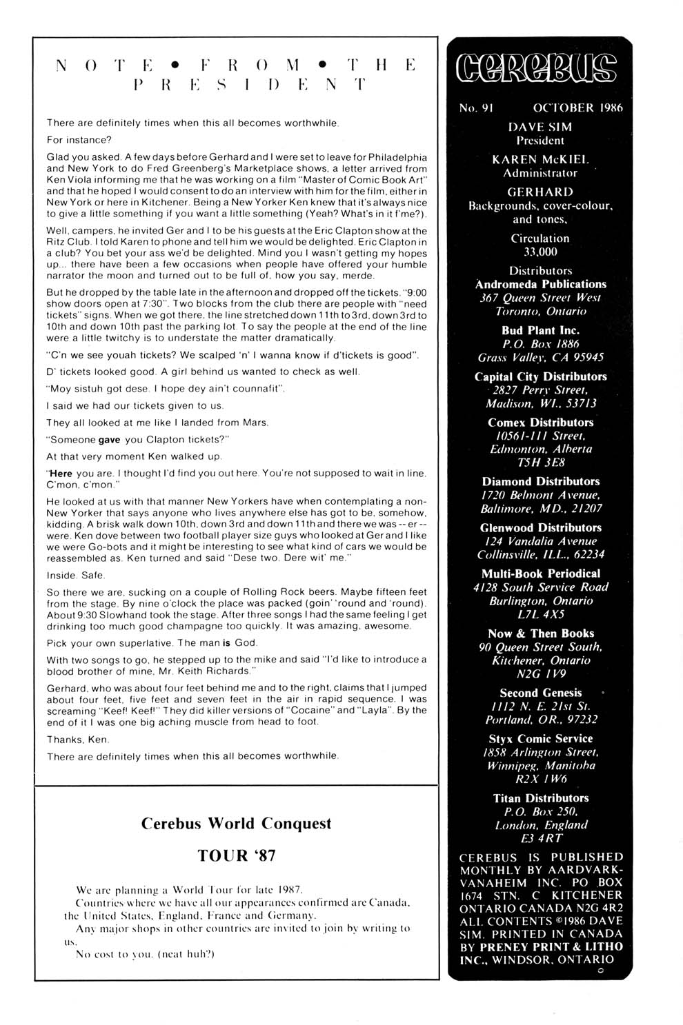 Cerebus Issue #91 #91 - English 2