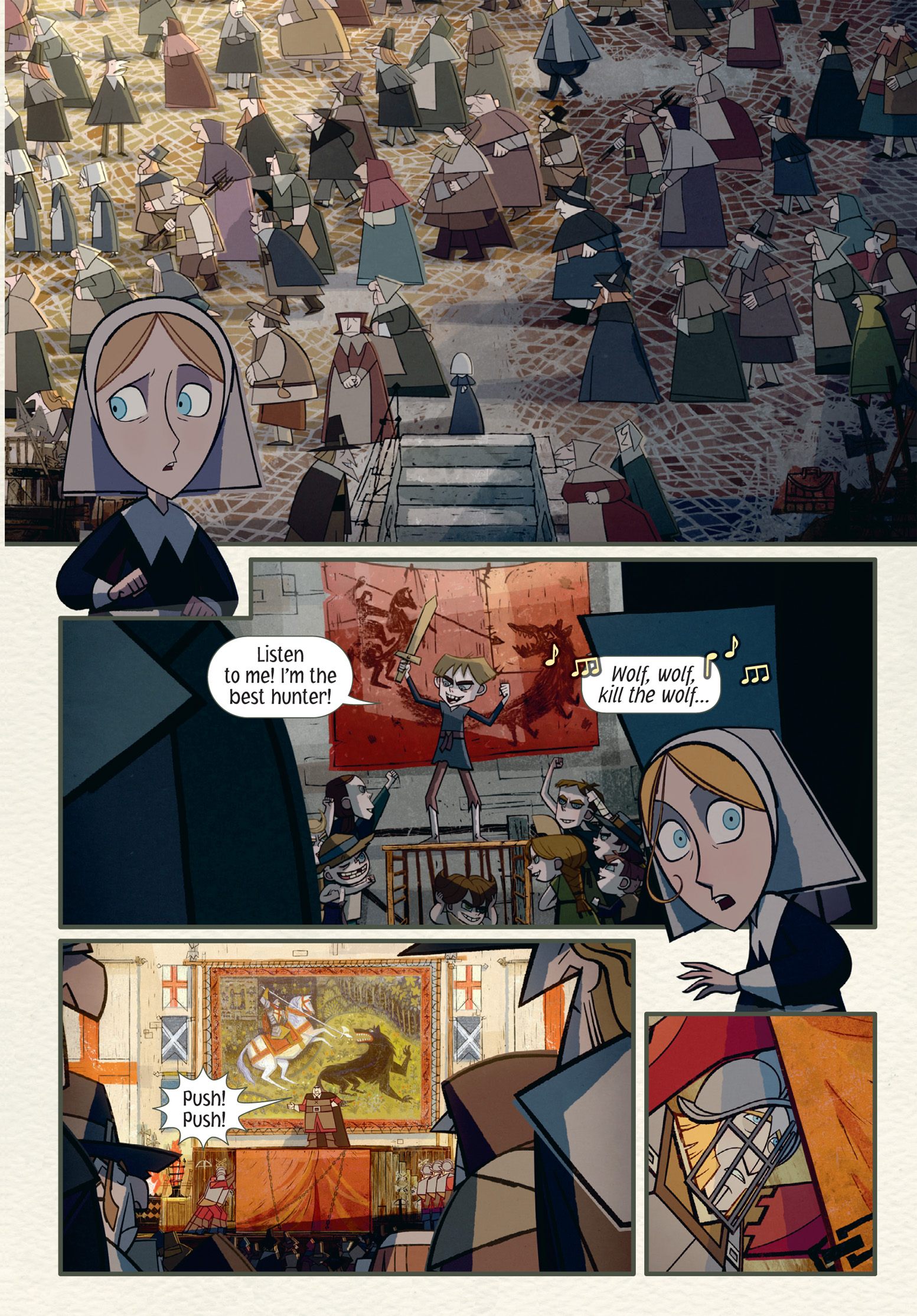 Read online Wolfwalkers: The Graphic Novel comic -  Issue # TPB (Part 2) - 90