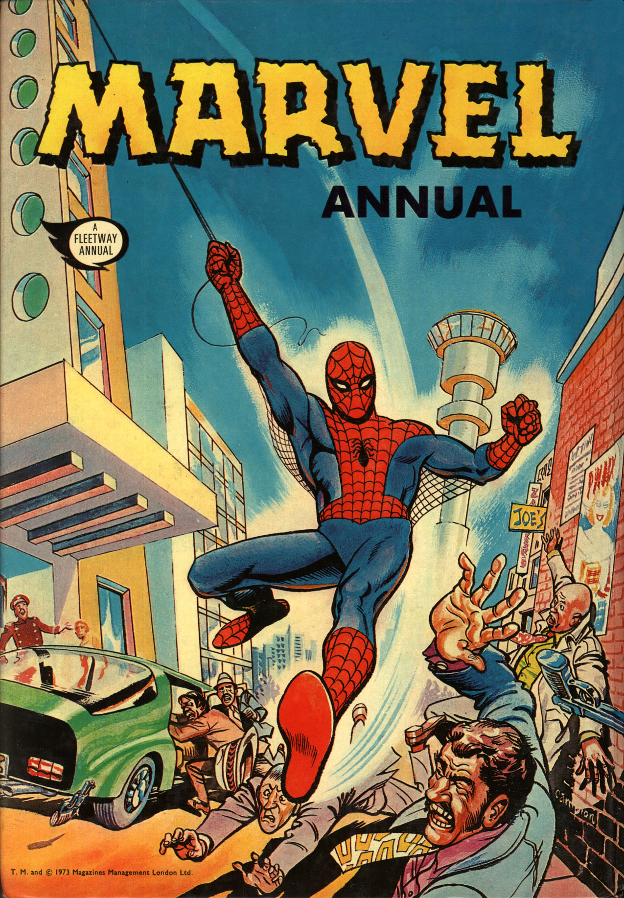 Read online Marvel Annual comic -  Issue #1973 - 128