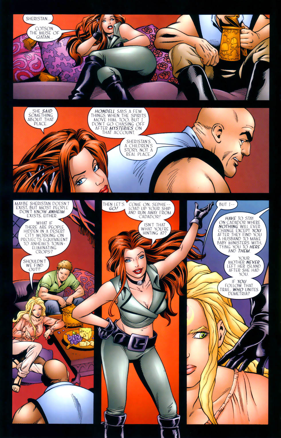 Read online Meridian comic -  Issue #31 - 15